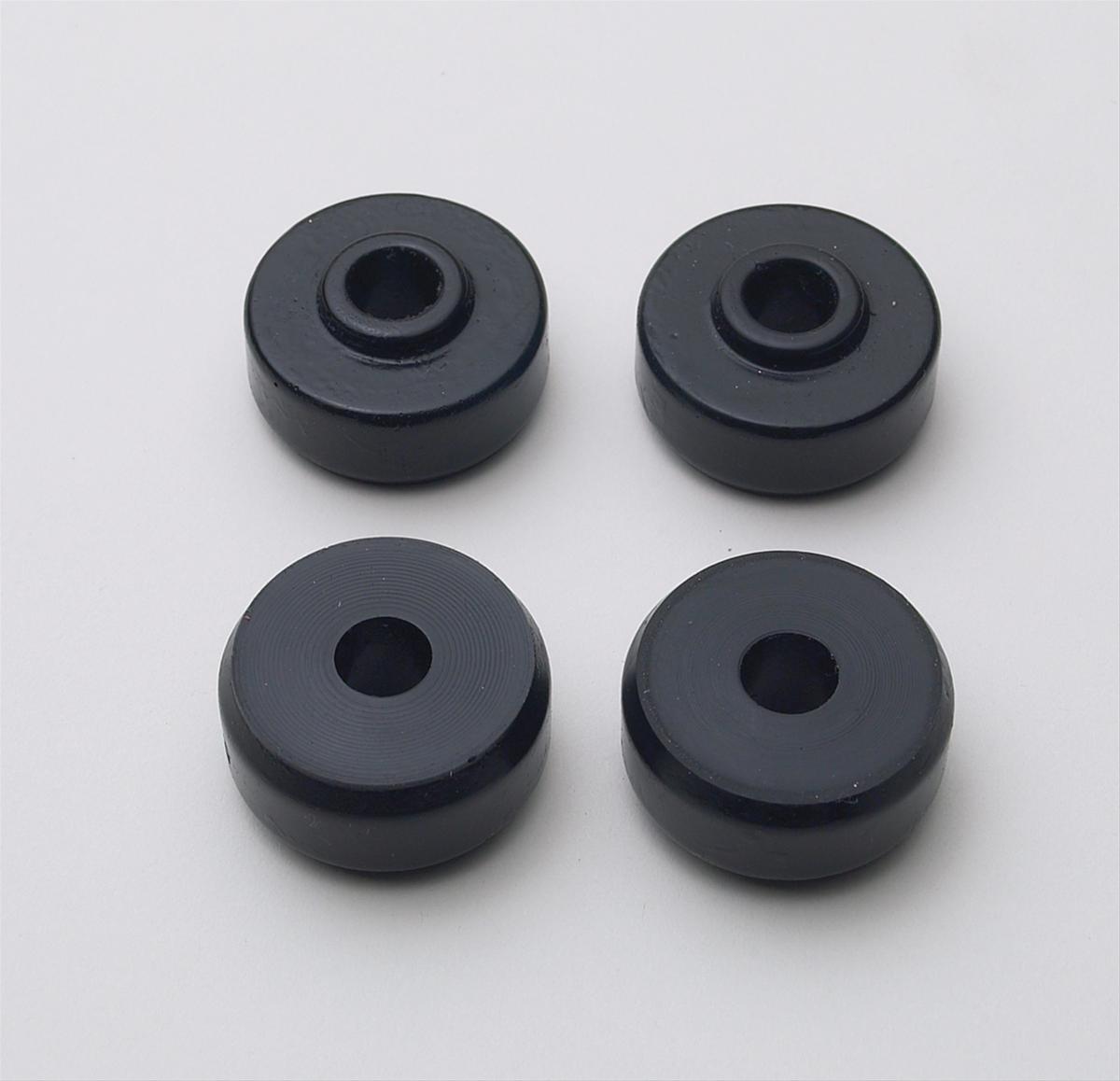 Energy Suspension 95-99 Mitsubishi Eclipse FWD/AWD Black Rear Shock Upper Bushing Set