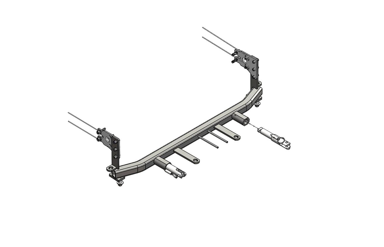 Blue OX BX1726 Blue Ox Tow Bar Baseplates Summit Racing