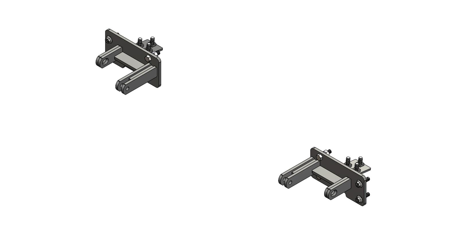 Blue OX BX2177 Blue Ox Tow Bar Baseplates Summit Racing