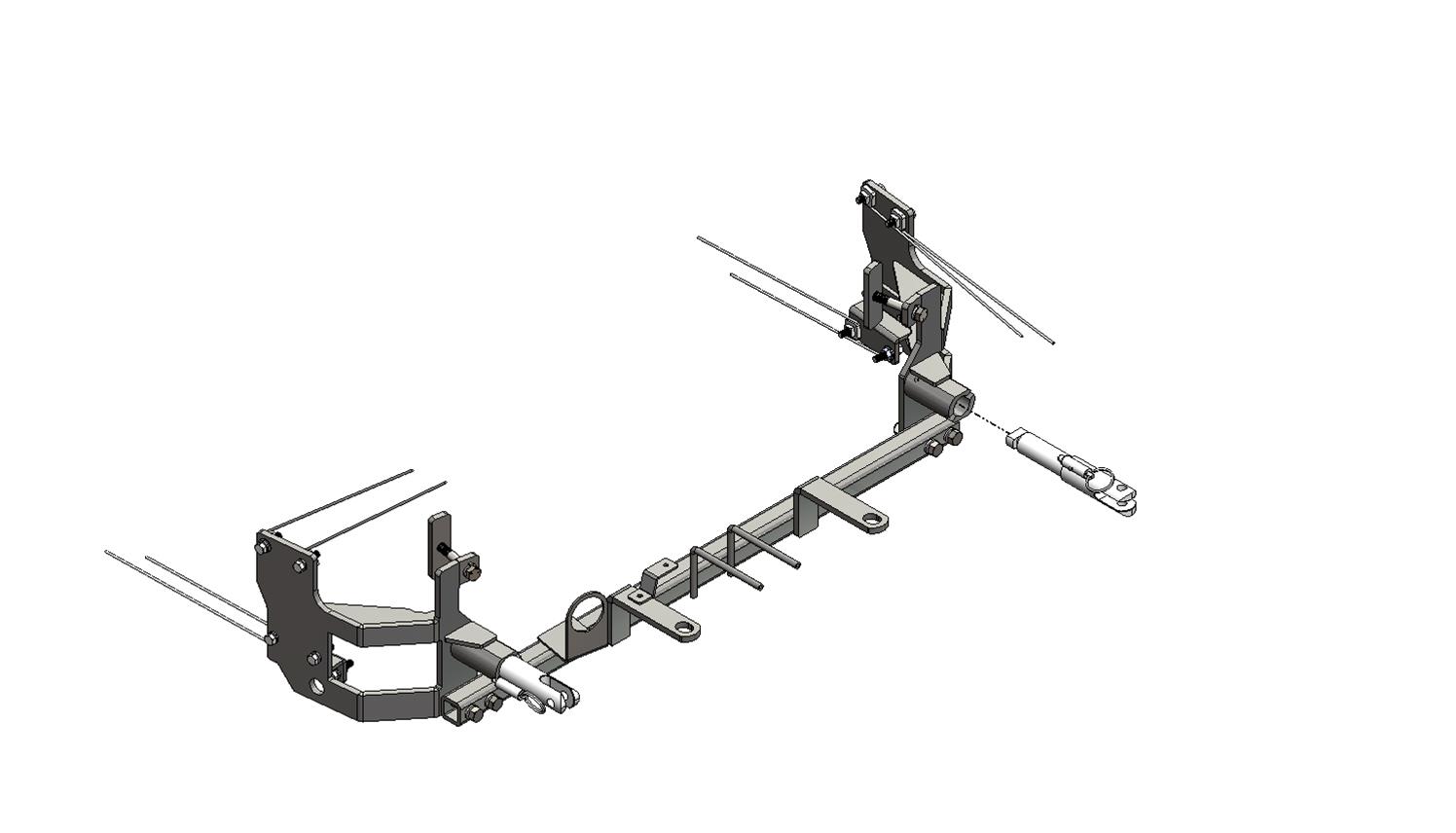Blue OX BX2673 Blue Ox Tow Bar Baseplates | Summit Racing