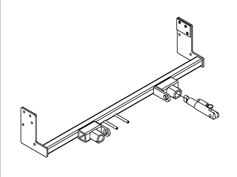 Blue OX BX3614 Blue Ox Tow Bar Baseplates | Summit Racing