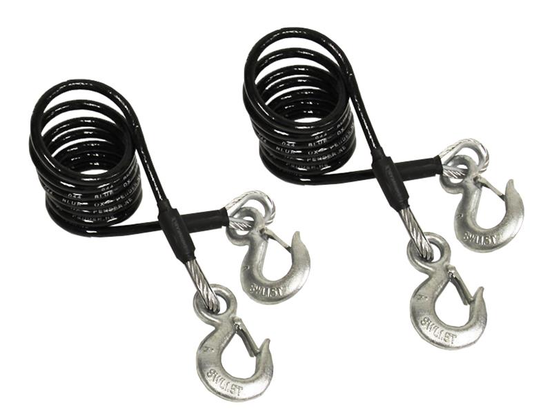Blue OX BX88197 Blue Ox Towing Safety Cables Summit Racing