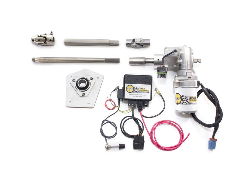 EPAS Performance Electric Power Steering Kits 100450 Conversion Kit, Electric, Column Included, Silver Powdercaoted, Ford, Mustang, Kit thumbnail 2