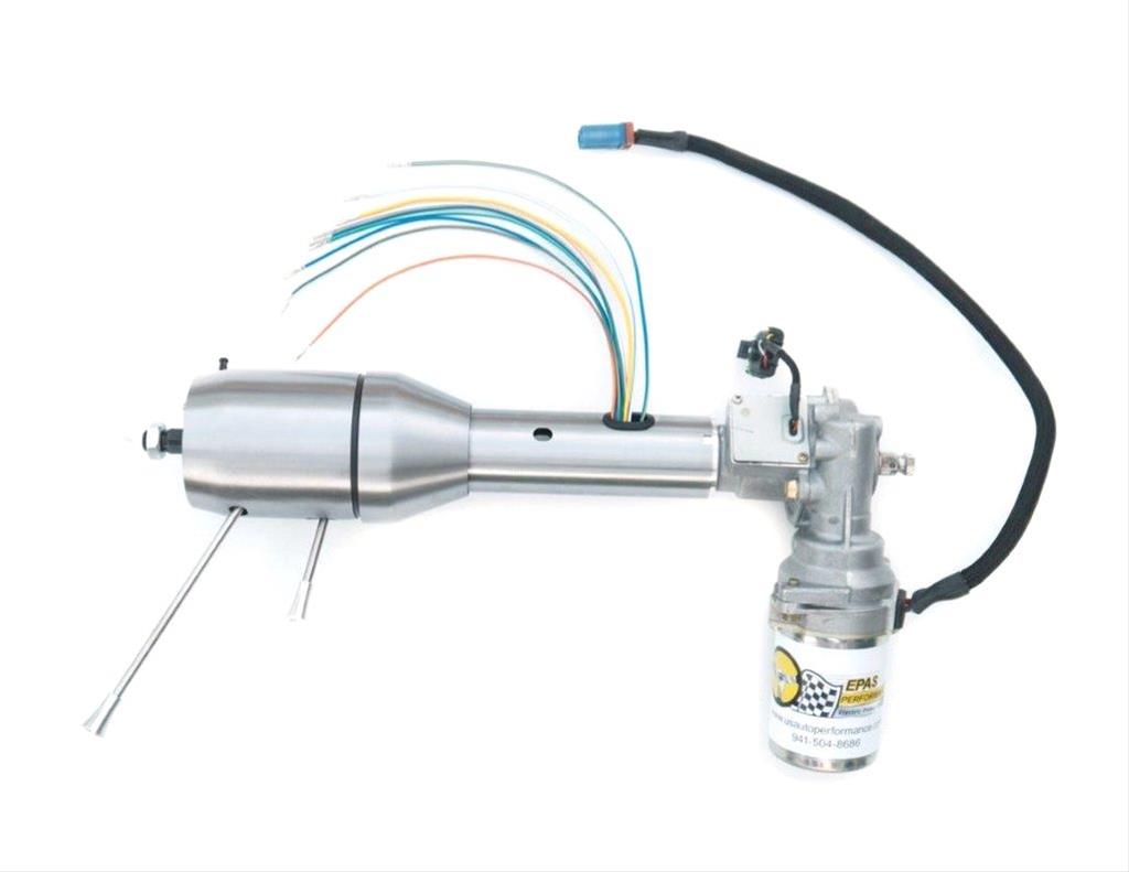 EPAS Performance Electric Power Steering Kits 100610 Conversion Kit, Electric, Aluminum Column, Natural, Ford, Bronco, Kit