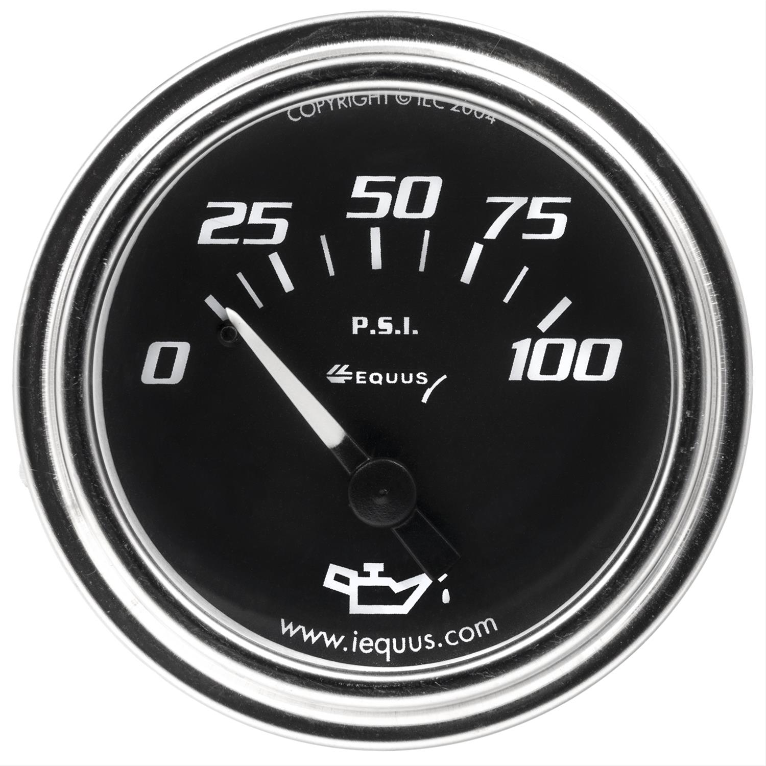 Equus 7068 Tachometer 7000 Series 08000 rpm 3 3/8in Dia FaceANalog
