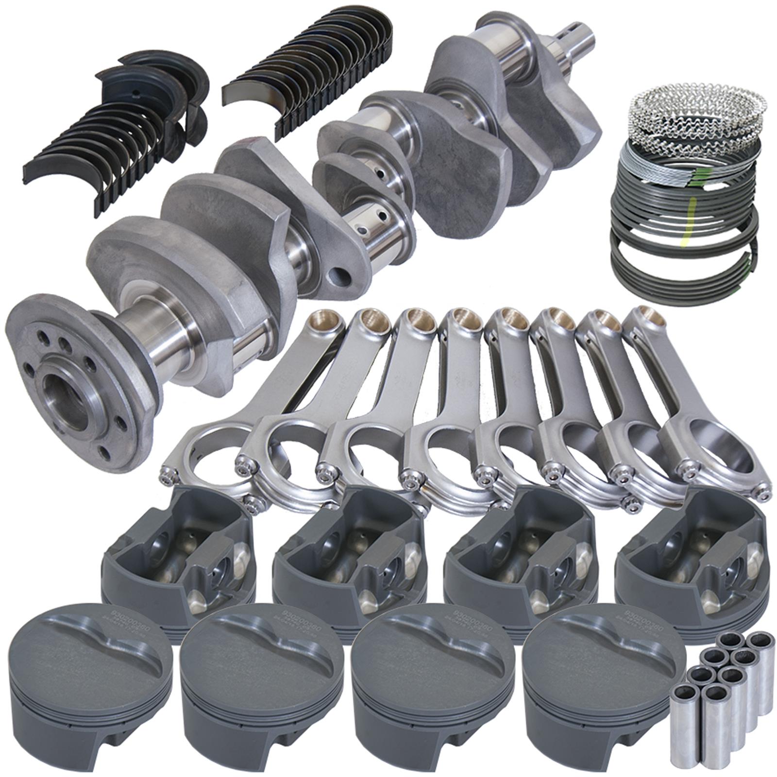 Eagle Chevy 327 SJ 3.250in Crank 2.300in Mains 6.125in H-Beam 4.030in Pistons Rotating Assembly