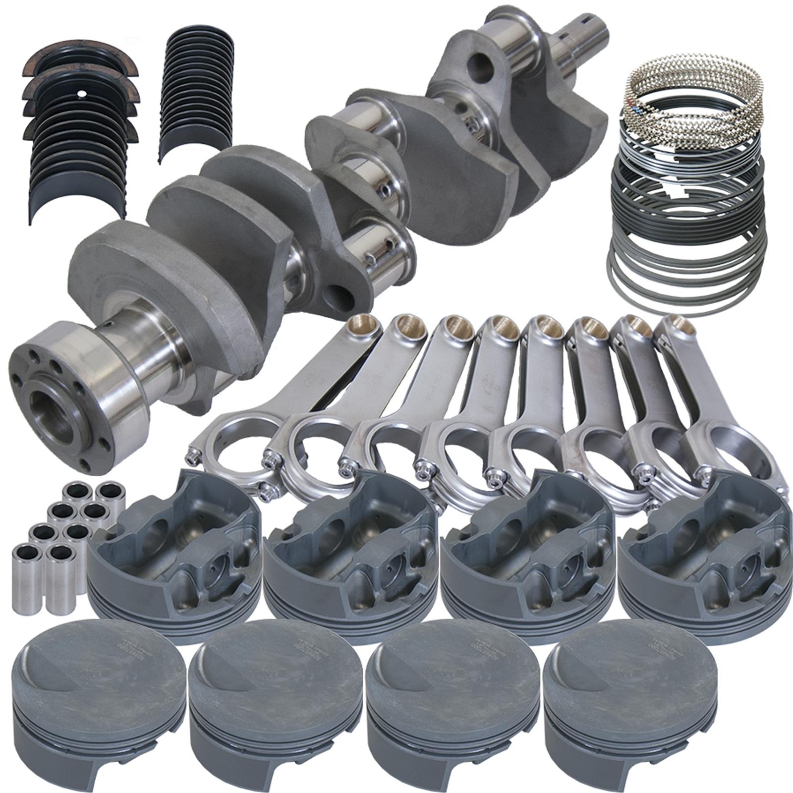 Eagle Chevy 502 4.250in Crank 6.385in H-Beam -3cc Flat Top 4.560in Pistons Rotating Assembly