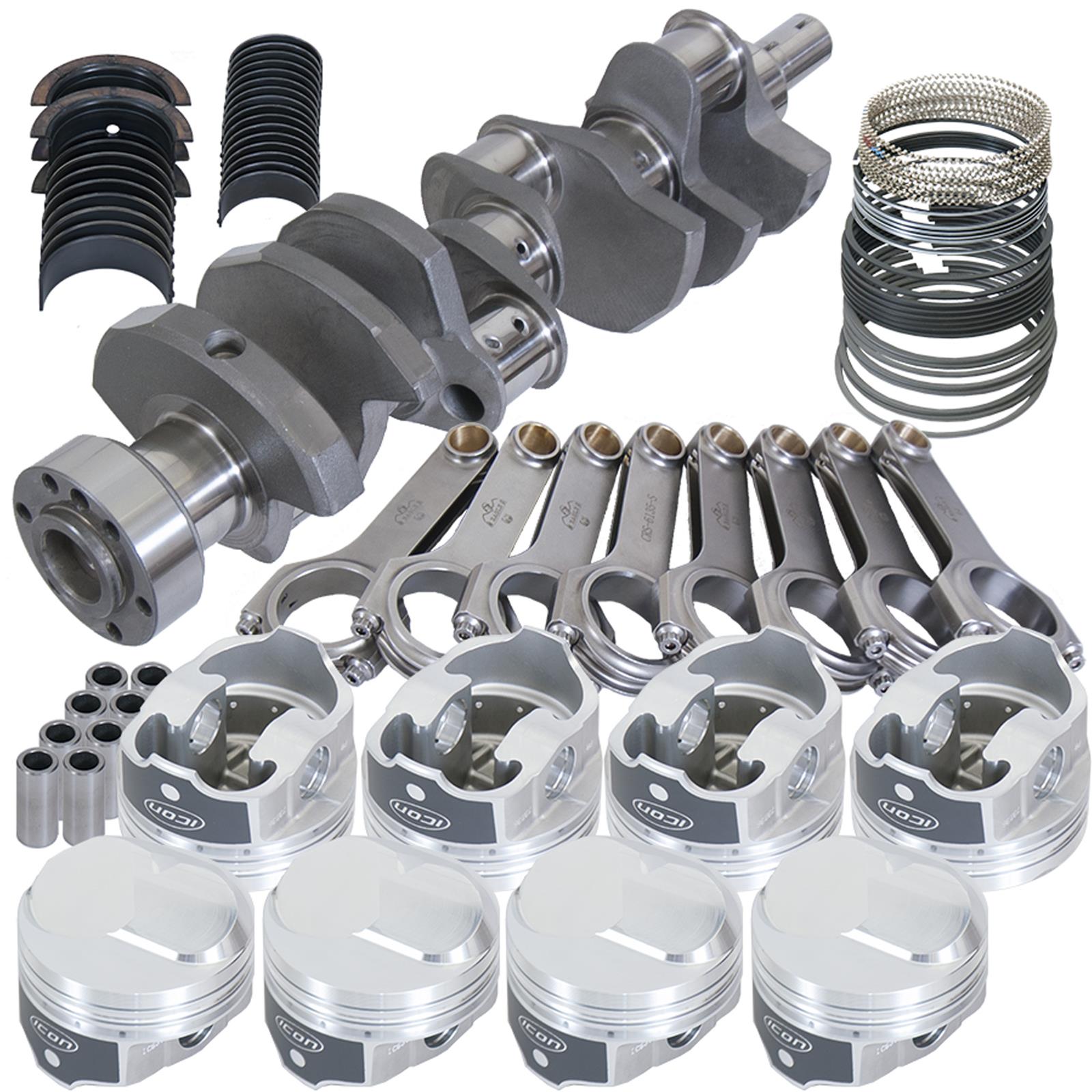 Eagle Chevy 454 4.000in Crank 6.135in H-Beam 43cc Dome 4.280in Pistons Rotating Assembly