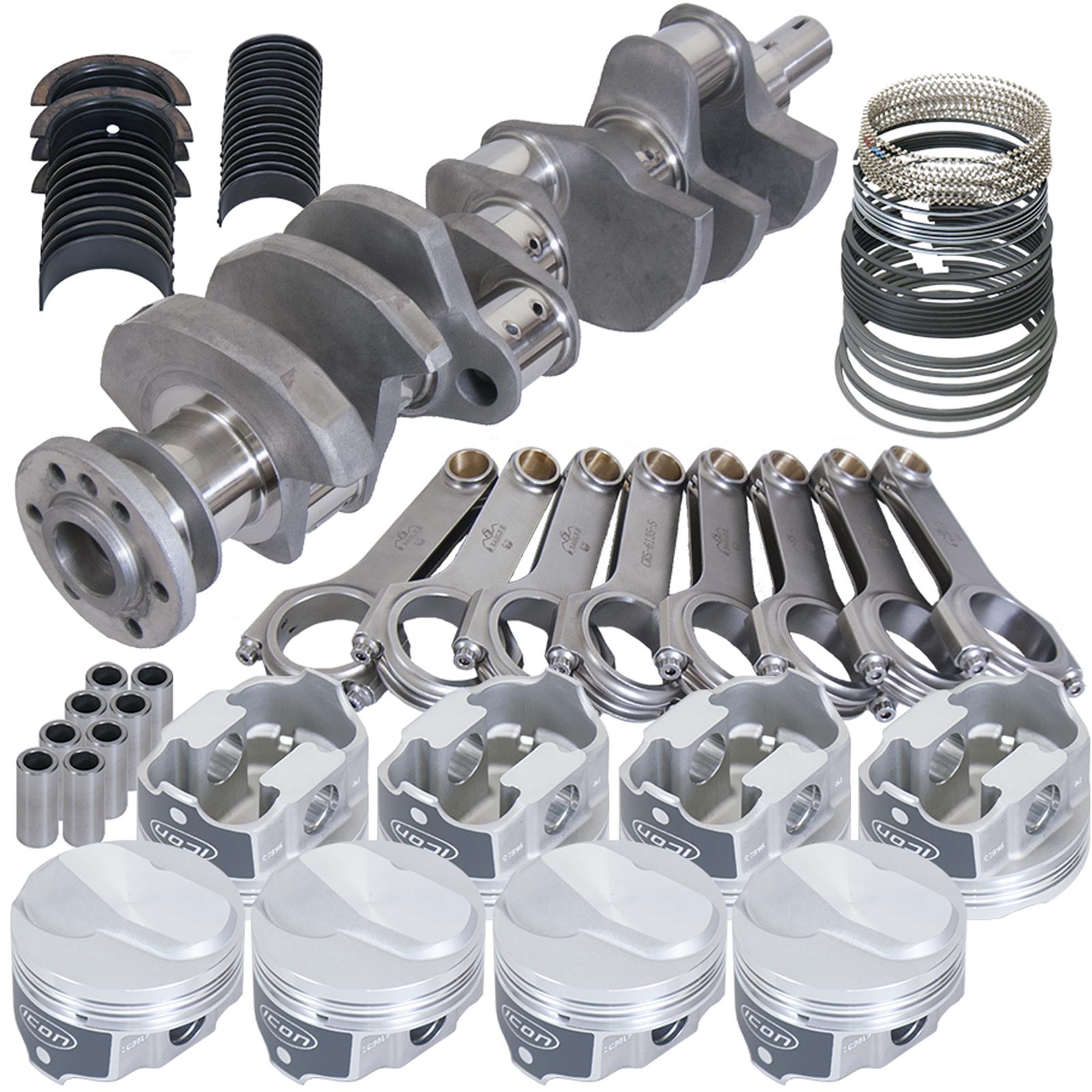 Eagle Chevy 454 4.000in Crank 6.135in H-Beam 18.3cc Dome 4.310in Pistons Rotating Assembly