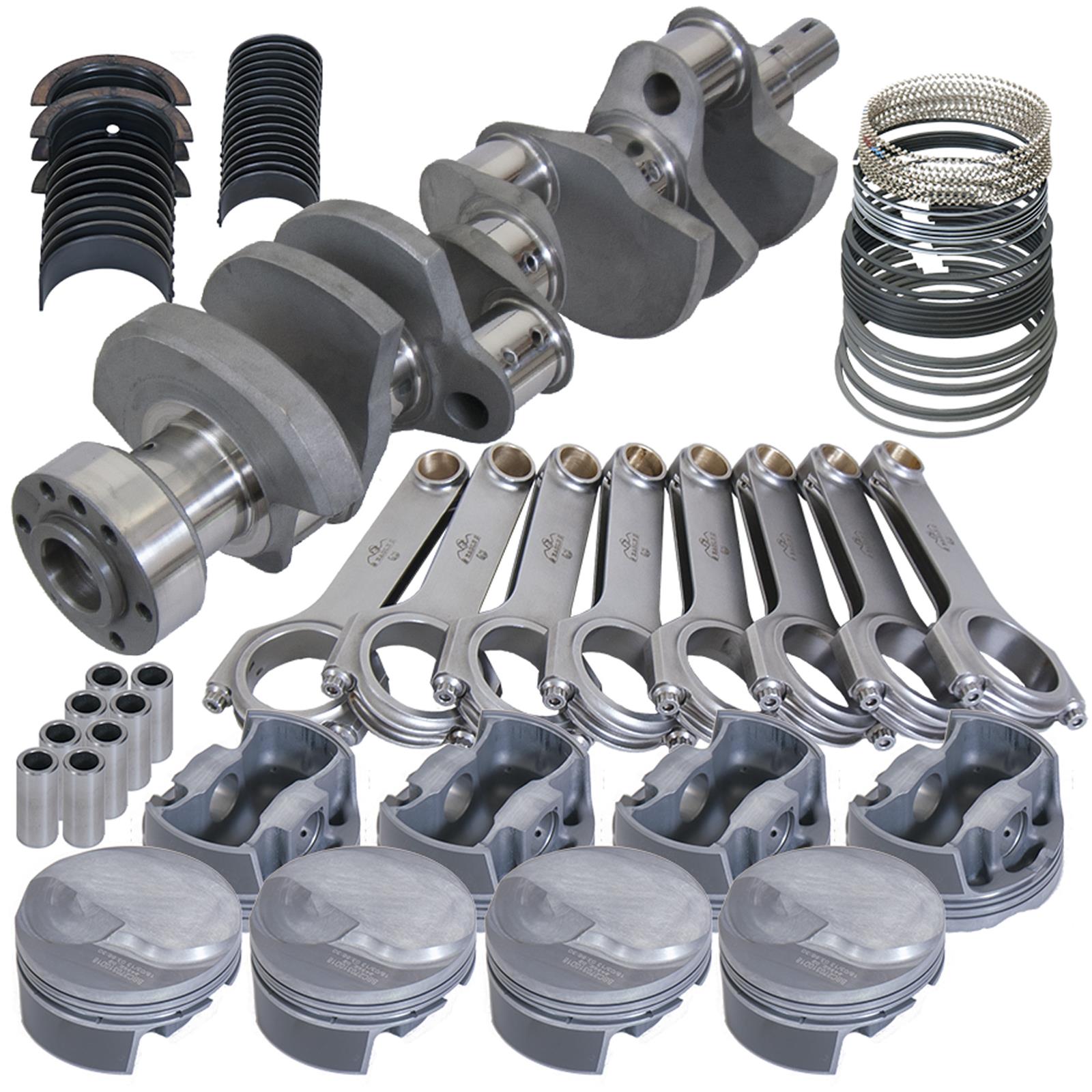 Eagle Chevy Tall 454 1Pc 4.250in Crank 6.800in H-Beam 18cc Dome 4.310in Pistons Rotating Assembly