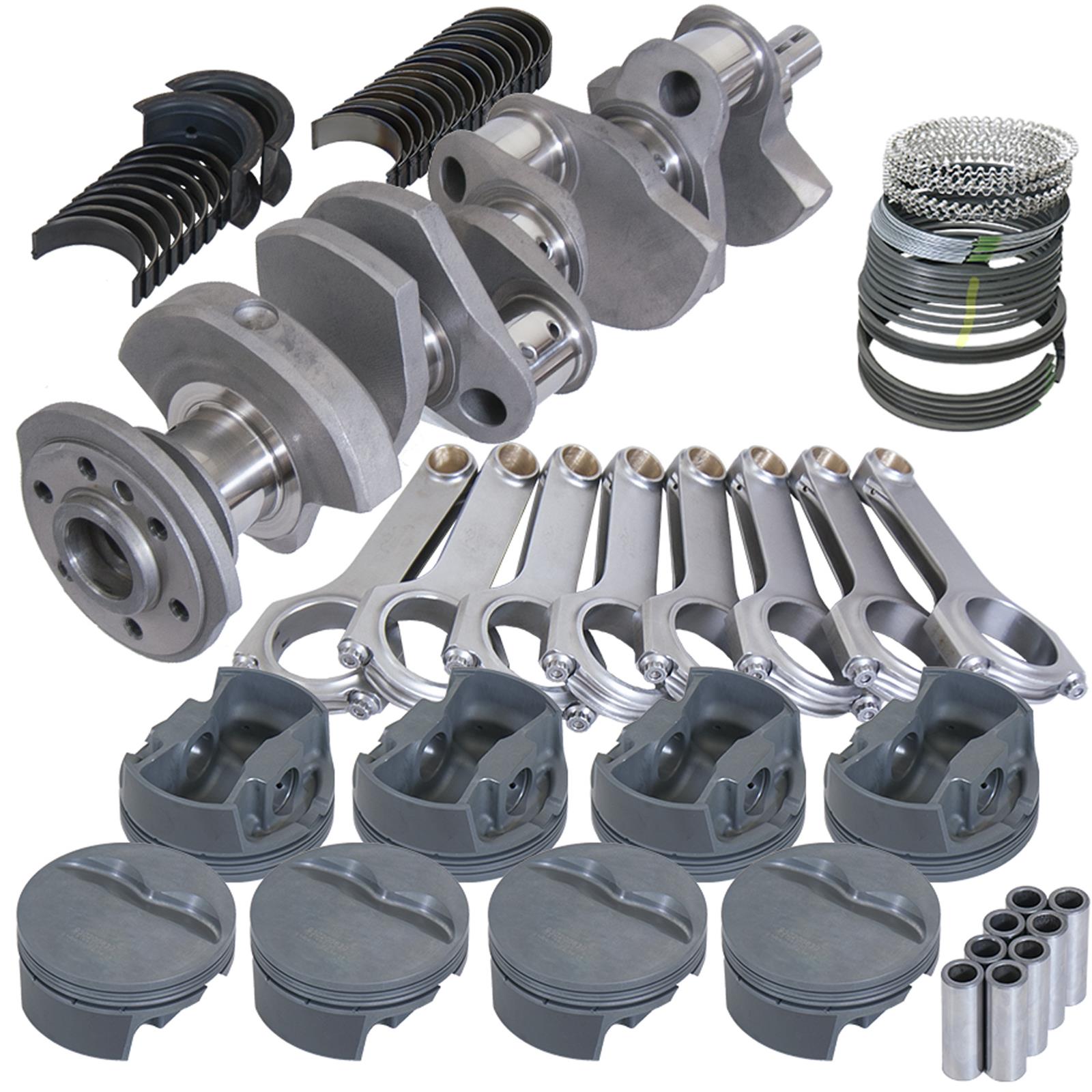 Eagle Chevy 350 3.875in Crank 6.000in H-Beam Stroker Rods -5cc 4.040in Pistons Rotating Assembly