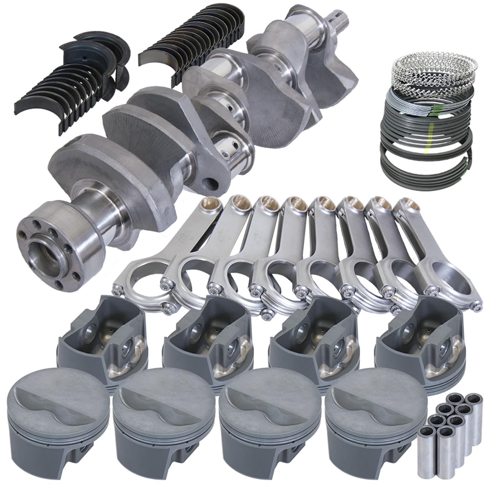 Eagle Chevy LT1 350 1Pc 3.480in Crank 5.700in H-Beam -5cc Flat Top 4.000in Pistons Rotating Assembly