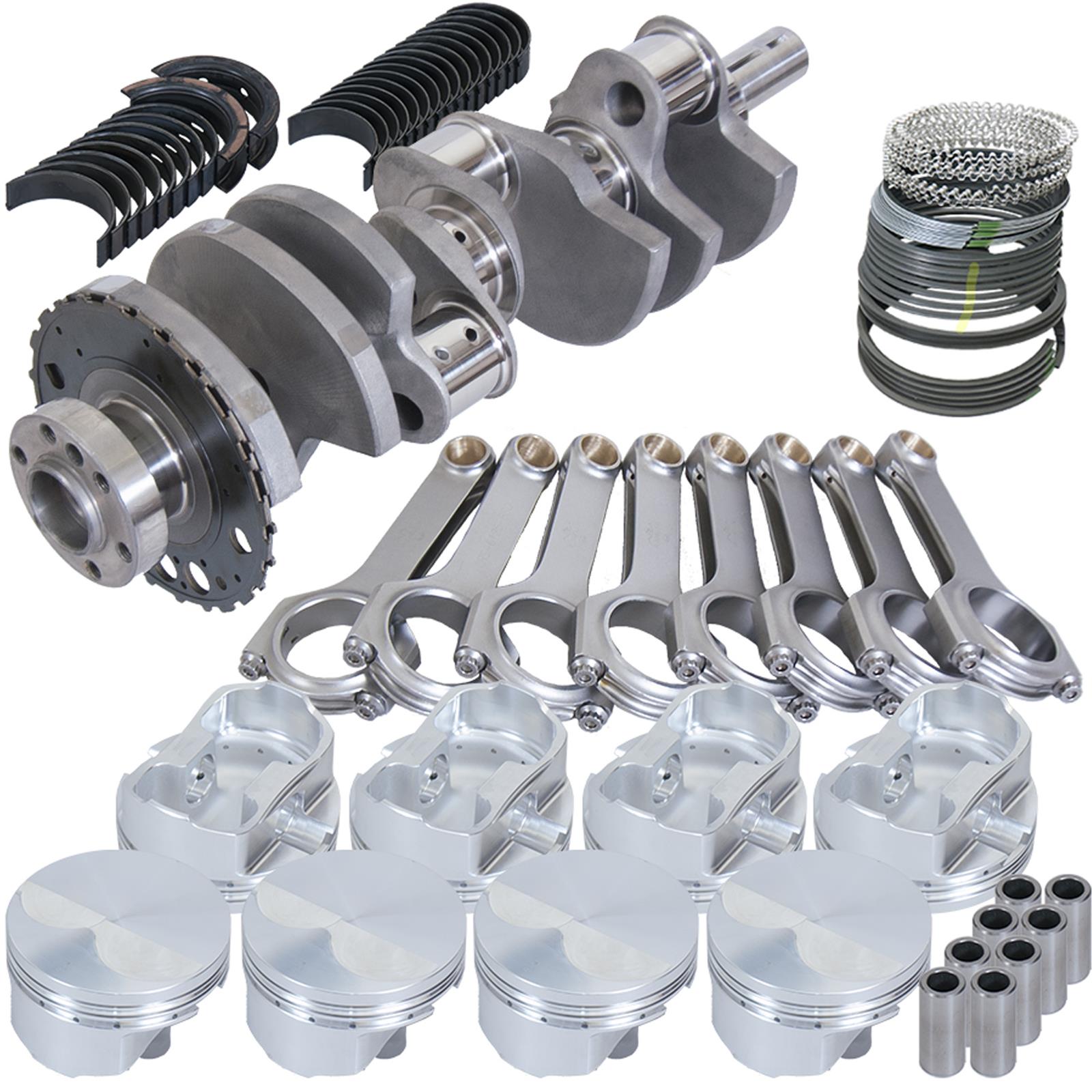 Eagle Chevy LS2 4.000in Crank 24 Tth Rlctor 6.125in H-Beam -3.1cc 4.005in Pistons Rotating Assembly