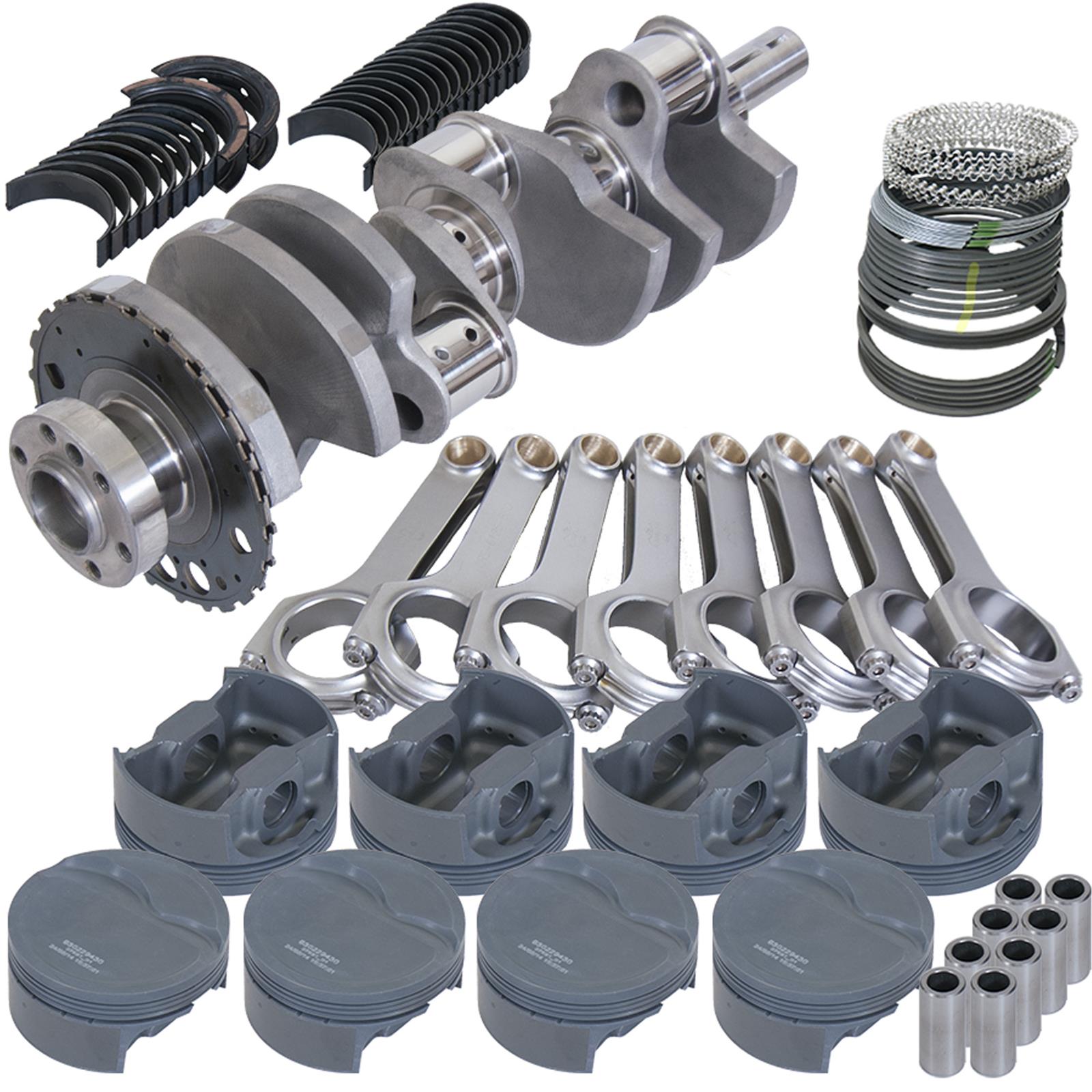 Eagle Chevy LS3 4.000in Crank 24 Tth Reluctor 6.125in H-Beam -14cc 4.065in Pistons Rotating Assembly