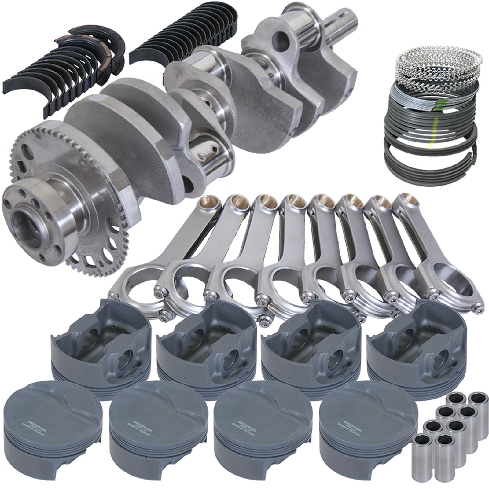 Eagle Chevy LS3 4.000in Crank 58 Tth Reluctor 6.125in H-Beam -14cc 4.075in Pistons Rotating Assembly