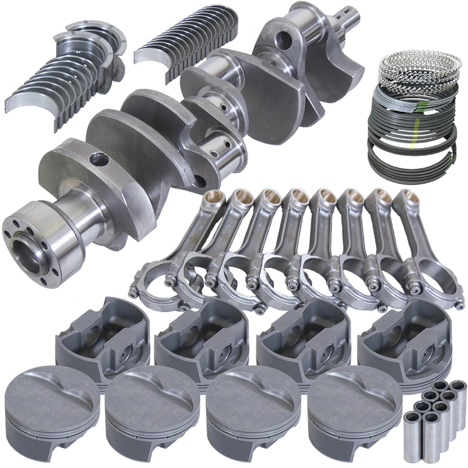 Eagle Chevy LT1350 1Pc 3.750in Crank 6.000in I-Beam Rods -5cc 4.060in Pistons Rotating Assembly