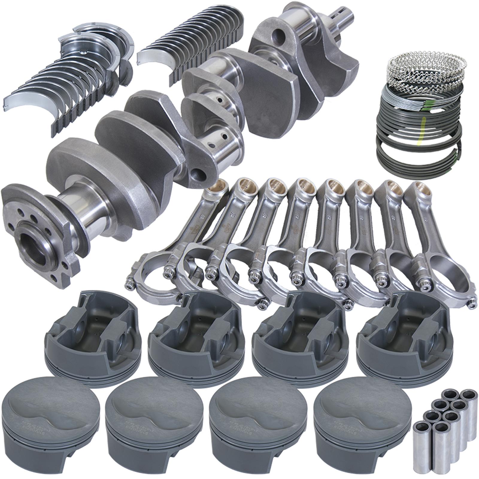 Eagle Chevy 400 3.750in Crank 6.000in I-Beam Rods -5cc Flat Top 4.125in Pistons Rotating Assembly