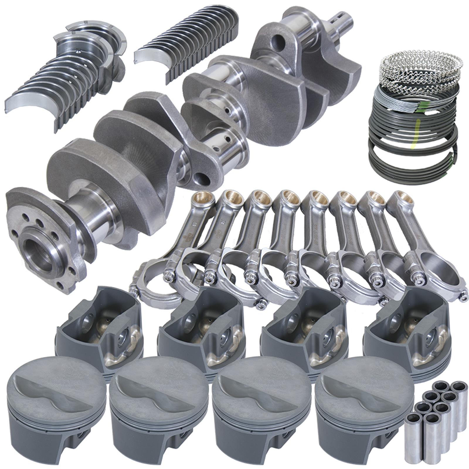 Eagle Chevy 350 IMCA 3.480in Crank 5.700in I-Beam Rods -5cc 4.030in Pistons Rotating Assembly