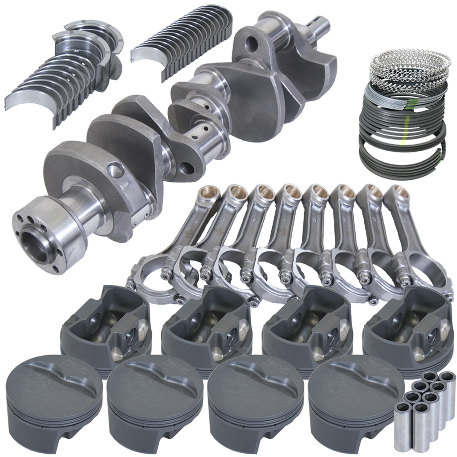 Eagle Chevy LT1350 1Pc 3.480in Crank 6.000in I-Beam Rods -5cc 4.060in Pistons Rotating Assembly