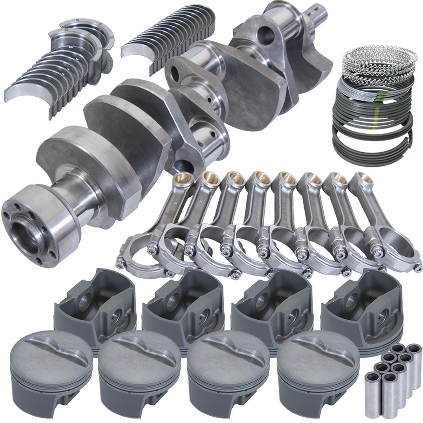 Eagle Chevy LT1350 1Pc 3.750in Crank 5.700in I-Beam Rods -5cc 4.040in Pistons Rotating Assembly