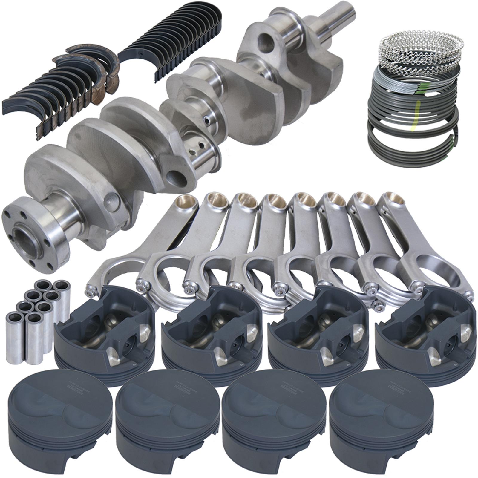 Eagle Ford 302 TW Heads 3.400in Crank 5.400in H-Beam -6cc Flat Top 4.040in Pistons Rotating Assembly