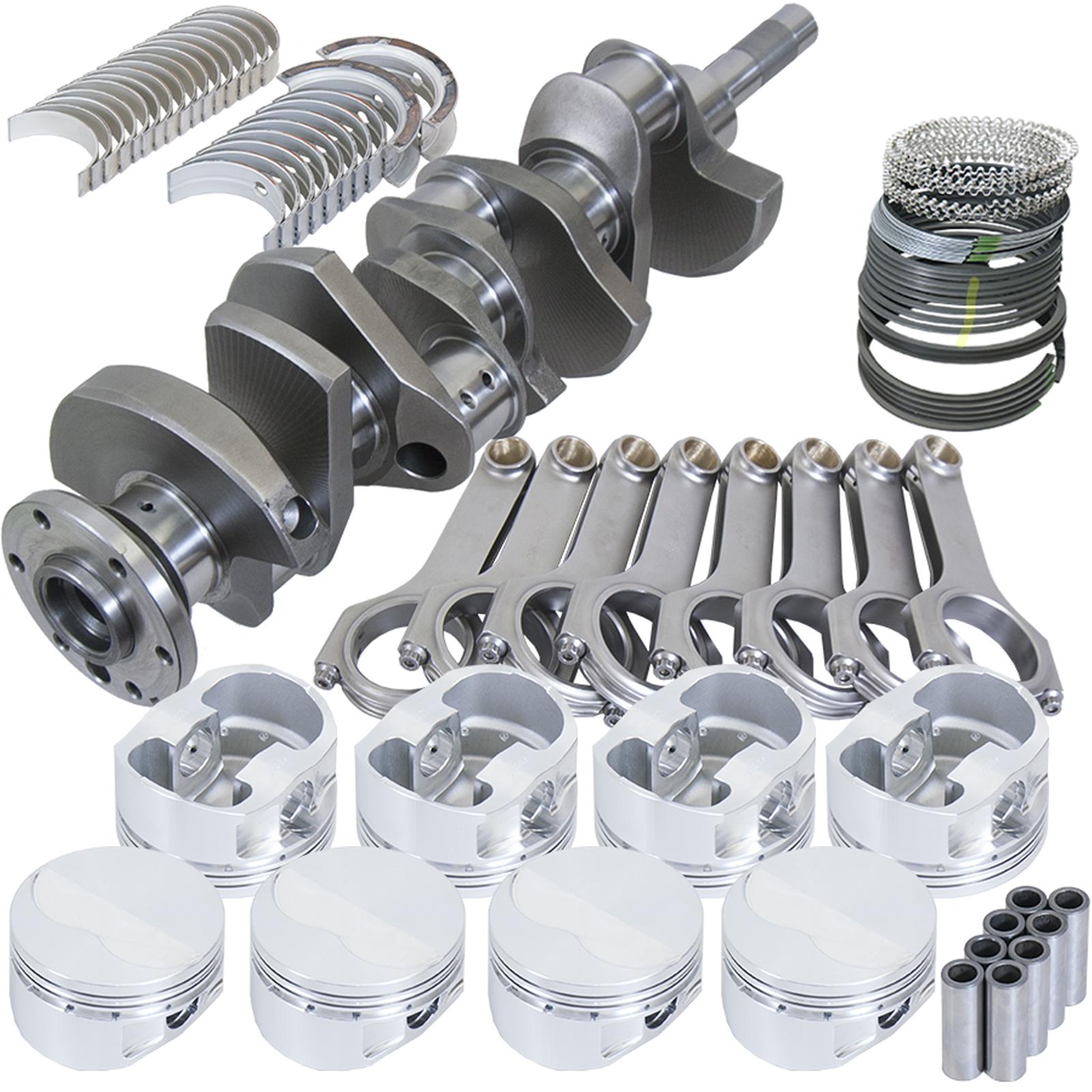 Eagle Ford FE 3.980in Crank 6.490in H-Beam Forged 4032 -6.2cc 4.270in Pistons Rotating Assembly