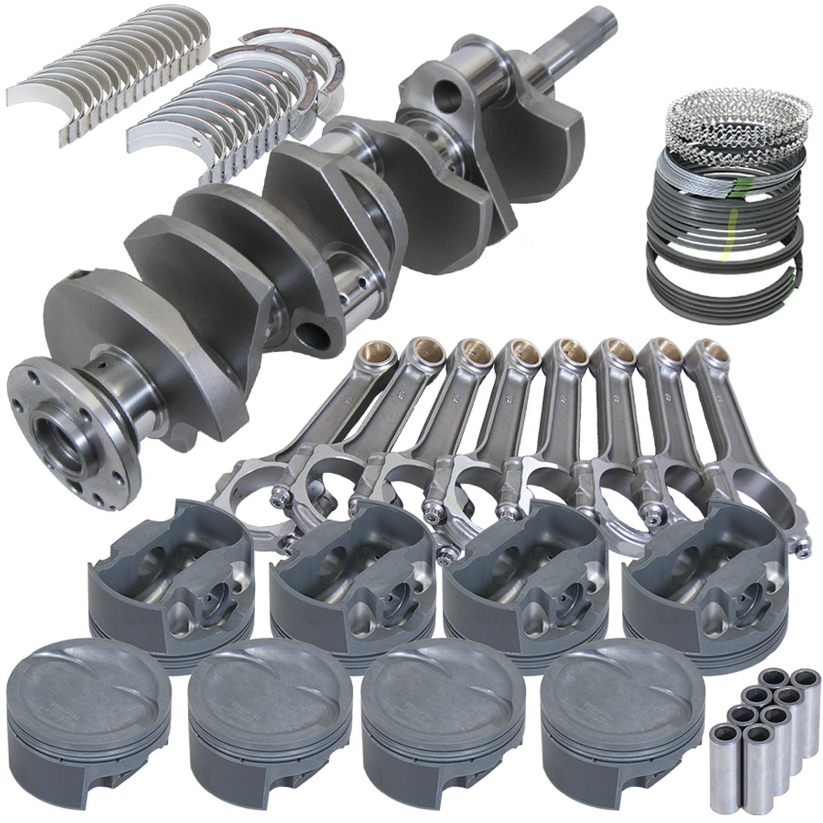 Eagle Ford FE 4.125in Crank 6.700in I-Beam Rods -26cc Inv Dome 4.090in Pistons Rotating Assembly