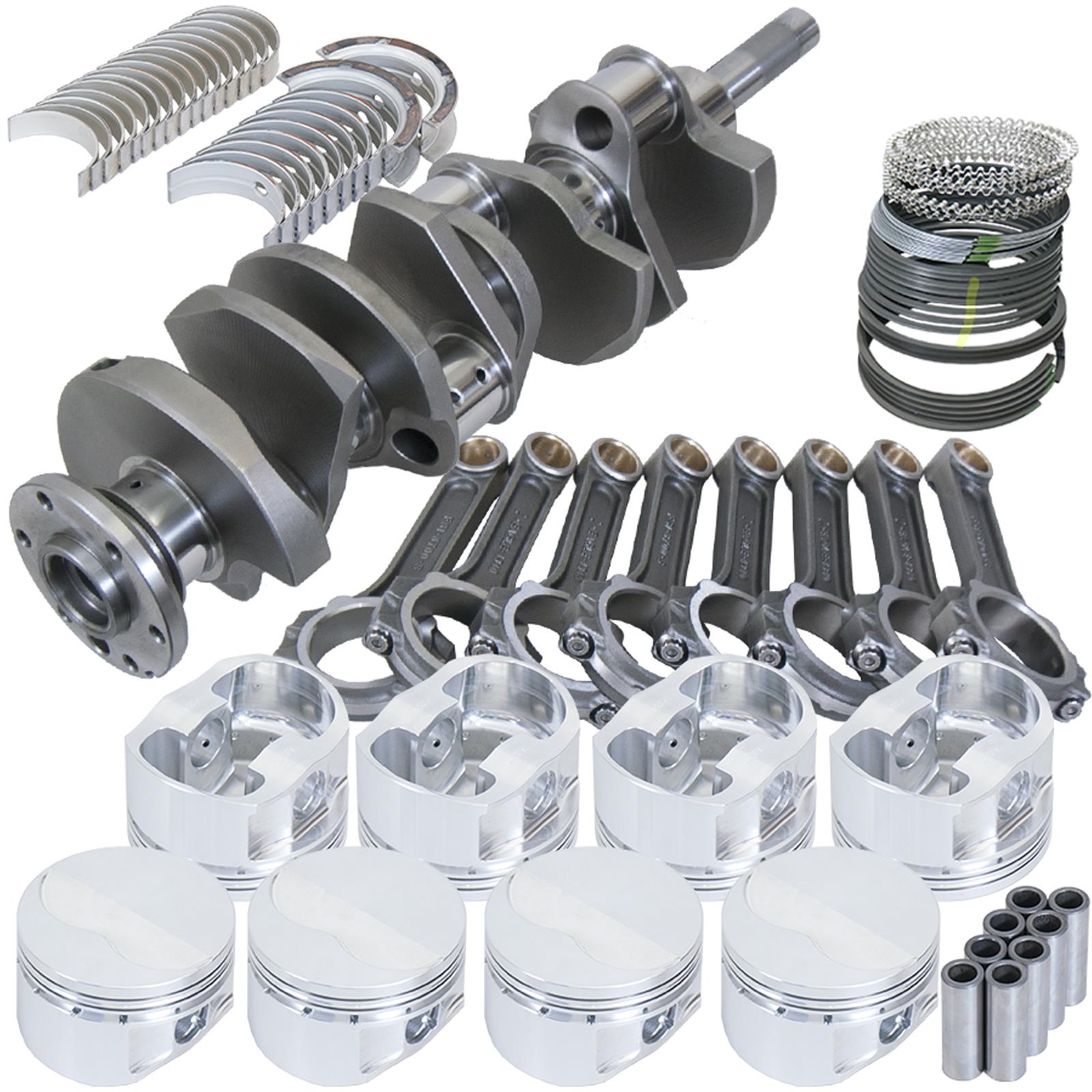 Eagle Ford FE 4.125in Crank 6.700in I-Beam Rods -7cc Flat Top 4.280in Pistons Rotating Assembly