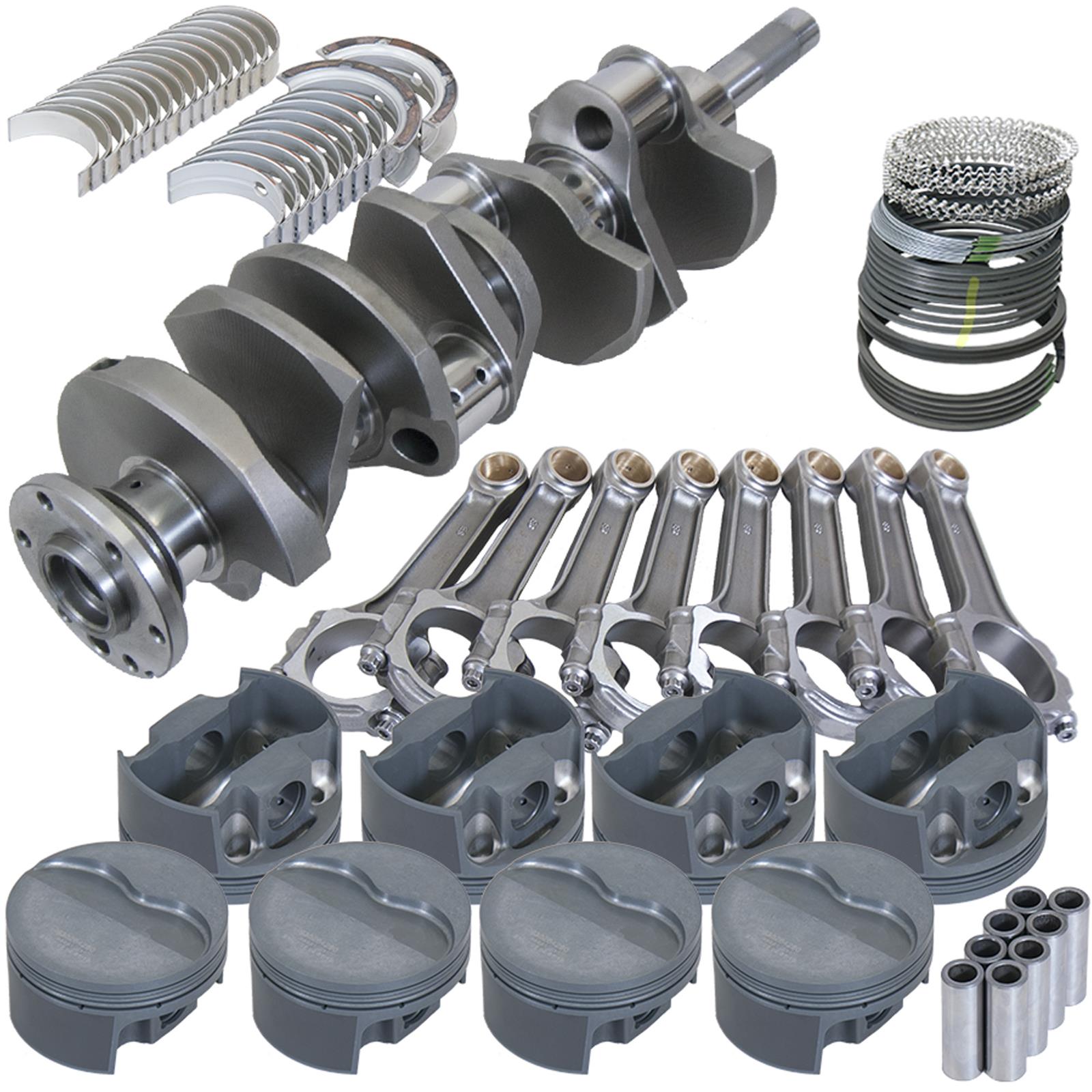 Eagle Ford FE 4.125in Crank 6.700in I-Beam Rods -7cc Flat Top 4.080in Pistons Rotating Assembly