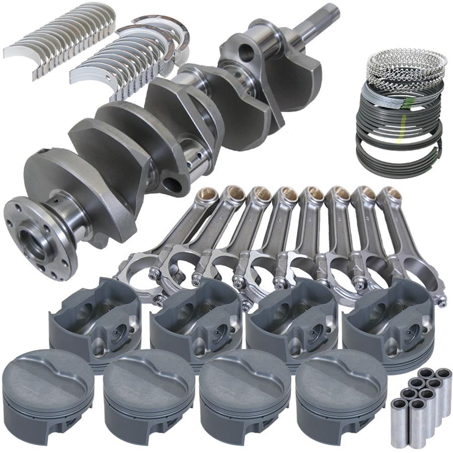 Eagle Ford FE 4.125in Crank 6.700in I-Beam Rods -7cc Flat Top 4.090in Pistons Rotating Assembly