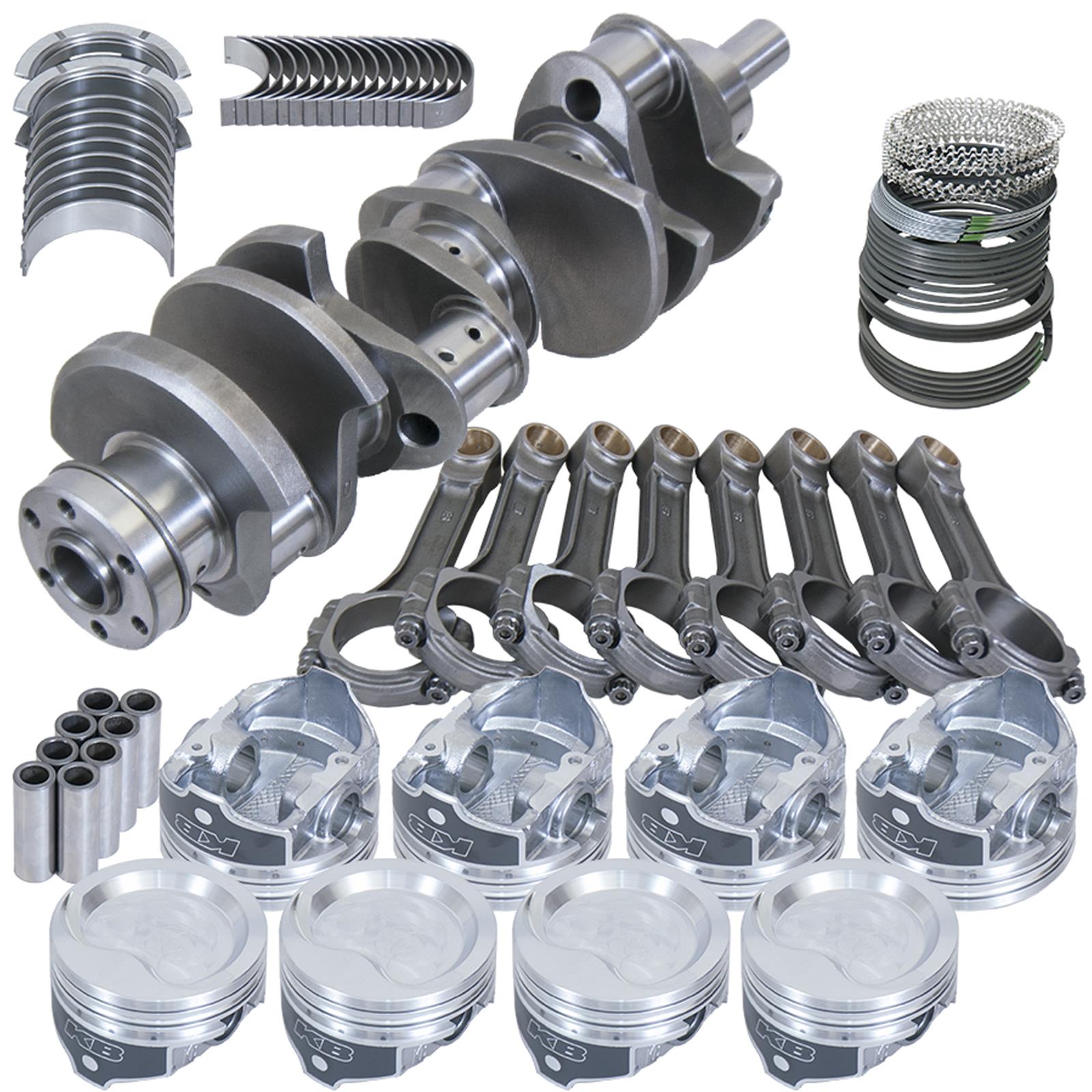 Eagle Ford 351W 4.000in Crank 6.200in I-Beam Rods -27.5cc 4.000in Pistons Rotating Assembly
