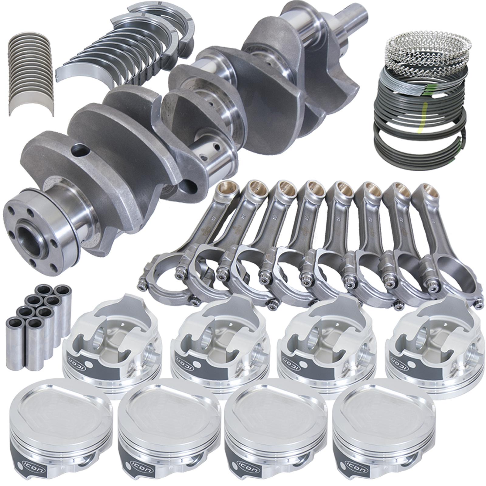 Eagle Ford 351C 3.850in Crank 6.000in I-Beam Rods -20cc 4.030in Pistons Rotating Assembly