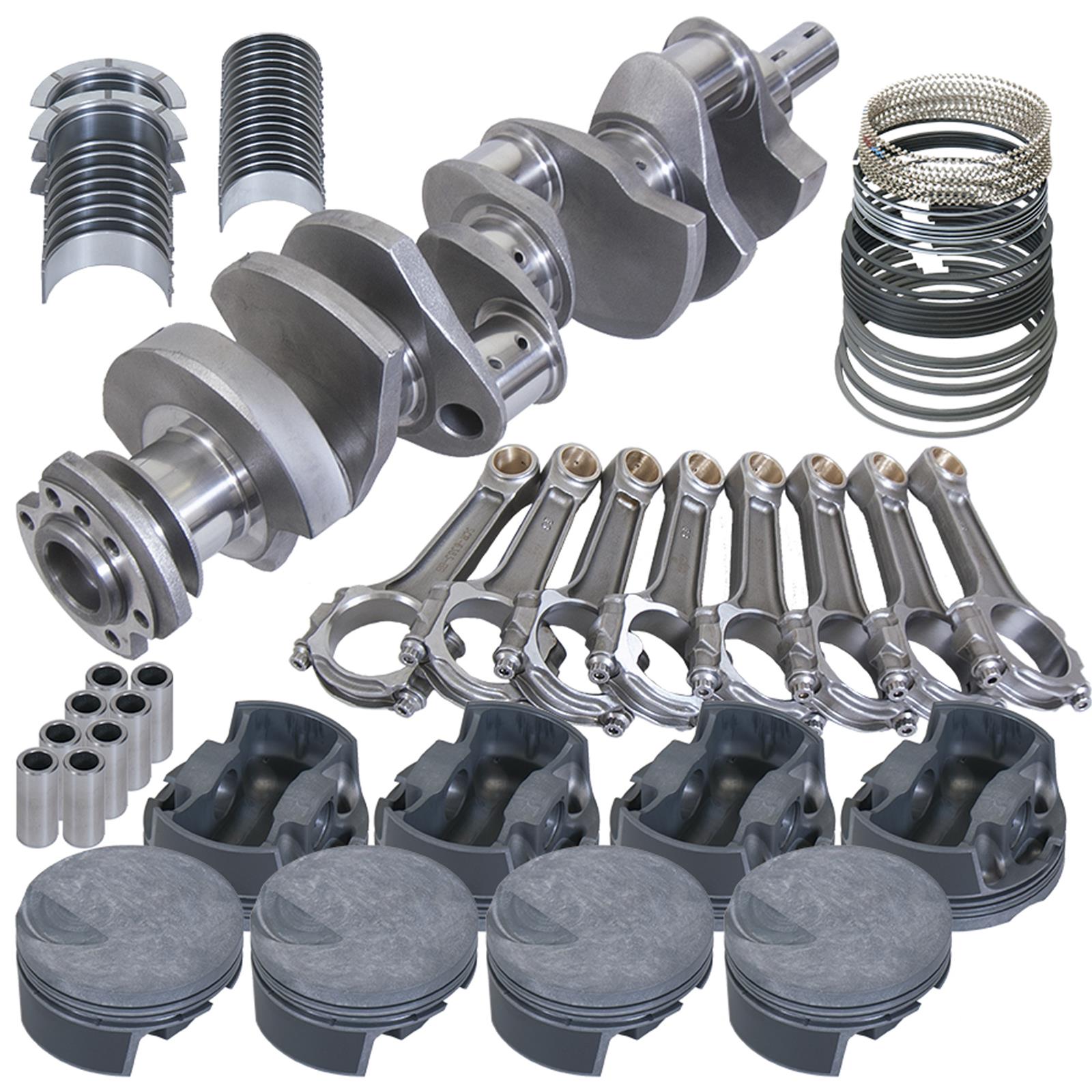 Eagle Chevy 454 4.250in Crank 6.385in I-Beam Rods -3cc Flat Top 4.350in Pistons Rotating Assembly