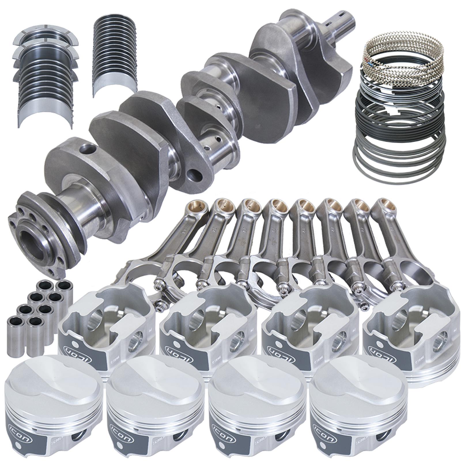 Eagle Chevy 454 4.000in Crank 6.135in I-Beam Rods 18.3cc Dome 4.310in Pistons Rotating Assembly