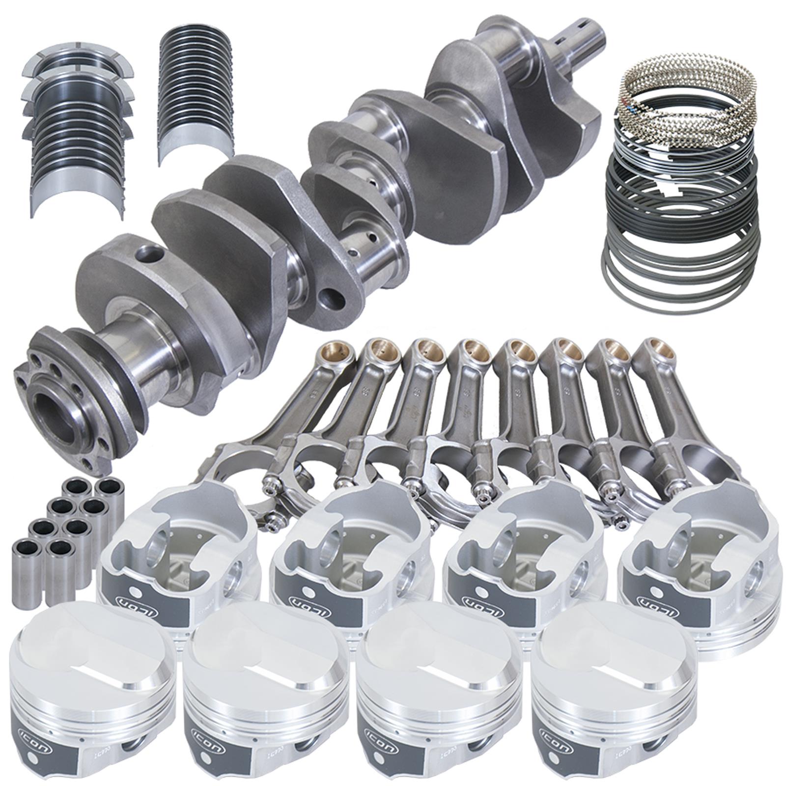 Eagle Chevy 454 4.000in Crank 6.135in I-Beam Rods 38cc Dome 4.350in Pistons Rotating Assembly