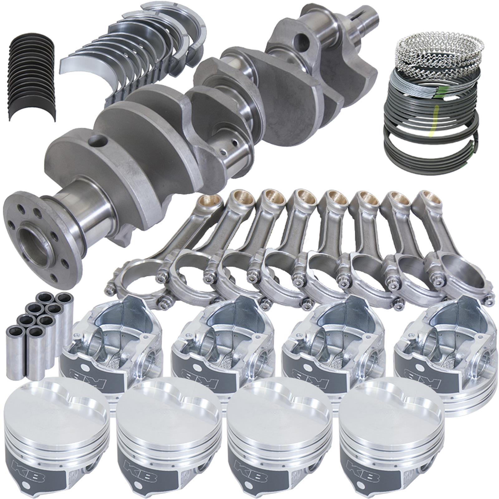 Eagle Chrysler 360 3.580in Crank 6.123in I-Beam Rods -5cc Flat Top 4.000in Pistons Rotating Assembly