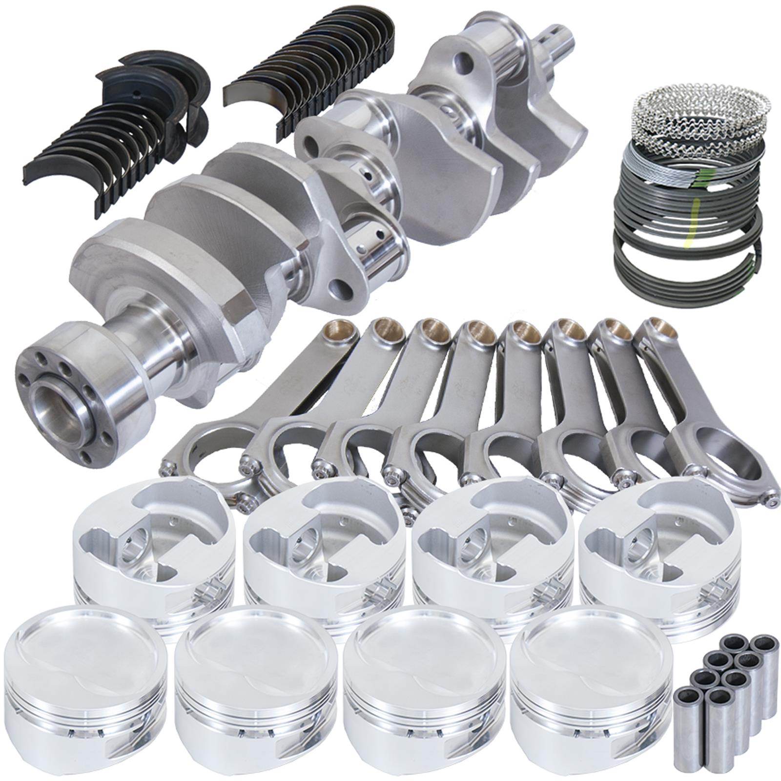 Eagle Chevy 350 1Pc 3.750in Crank 6.000in H-Beam -28cc 4.060in Pistons Rotating Assembly