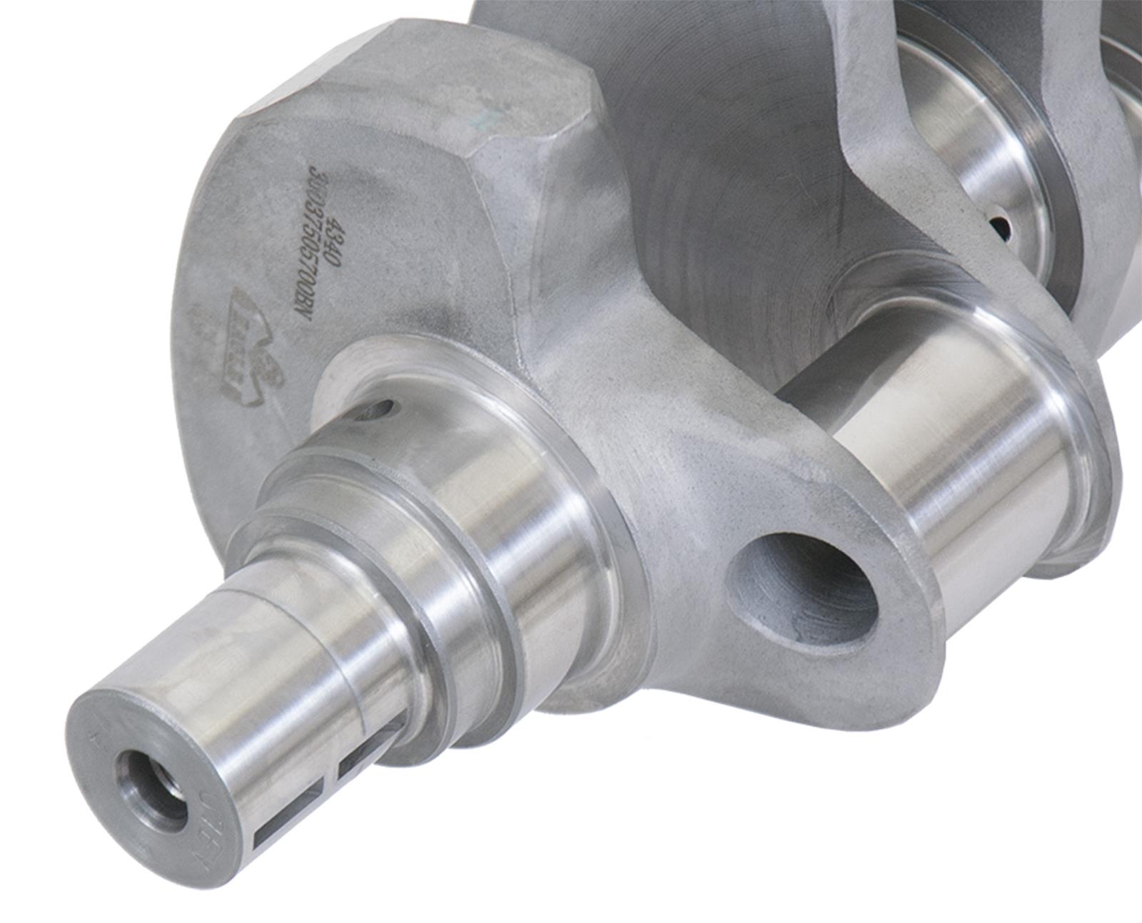 Eagle Chevrolet 350 2Pc BBC Snout 3.750in Stroke Forged 4340 Steel Crankshaft thumbnail 4