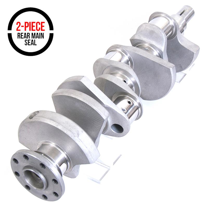Eagle Chrysler BB 8 Bolt Rear Flange 4.375in Stroke 2.200in Rod Journal Forged 4340 Steel Crankshaft thumbnail 2