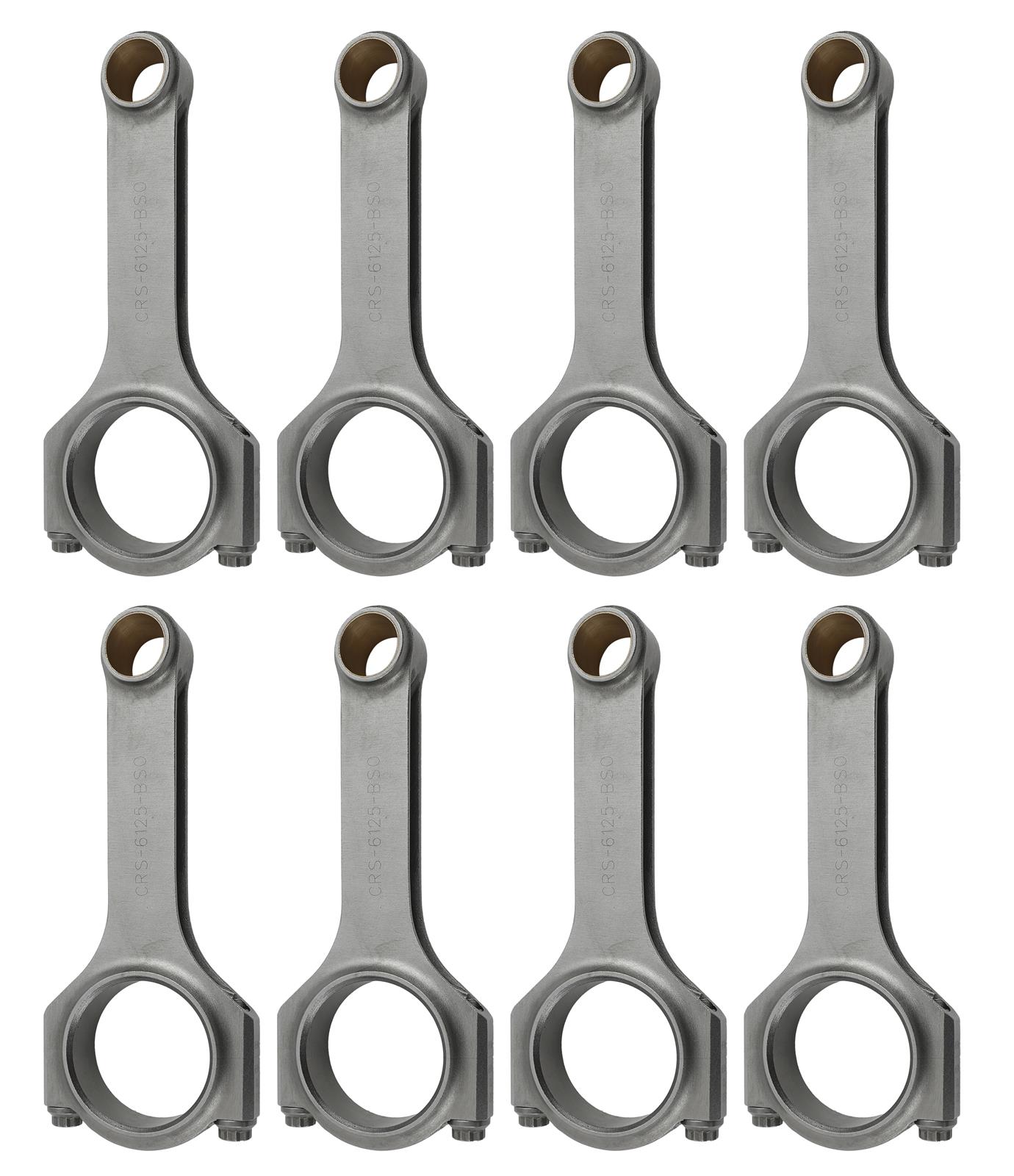 Eagle Specialty Products CRS6125O3D2000 Eagle H-Beam Connecting Rods |  Summit Racing