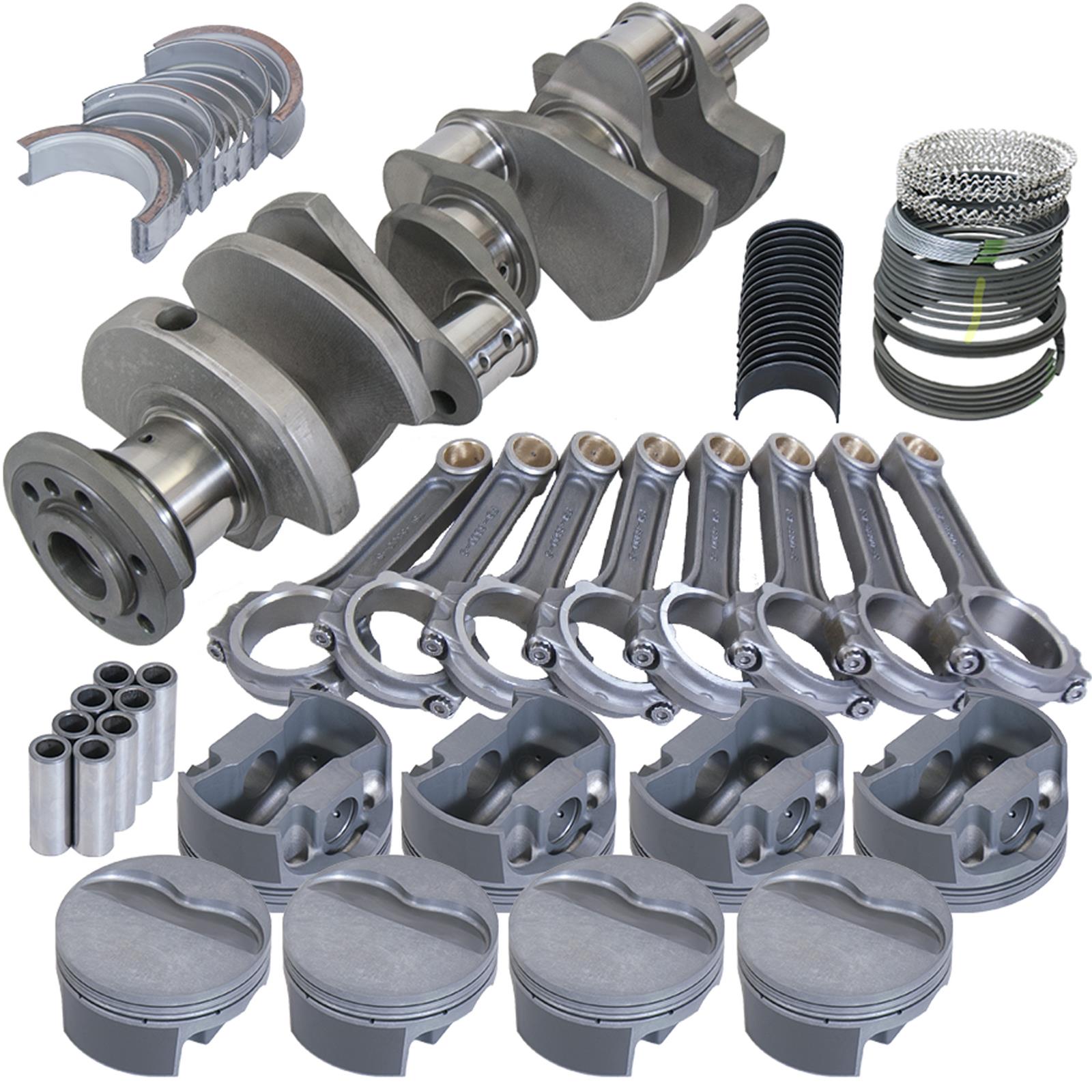 Eagle Pontiac 400 4.250in Crank 6.800in I-Beam Rods -6cc Flat Top 4.155in Pistons Rotating Assembly