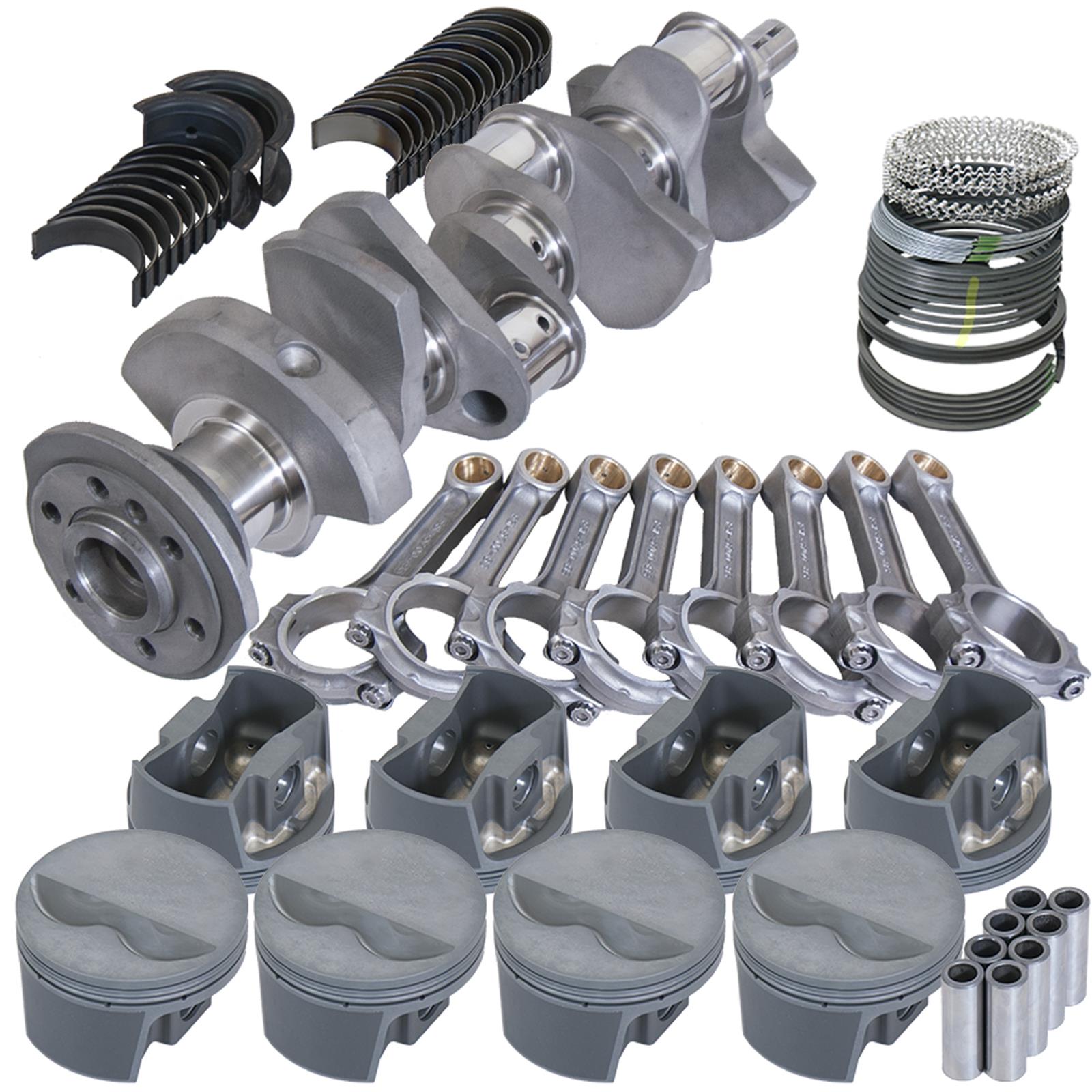Eagle Chevy 350 3.480in Crank 5.700in I-Beam Rods -5cc Flat Top 4.000in Pistons Rotating Assembly