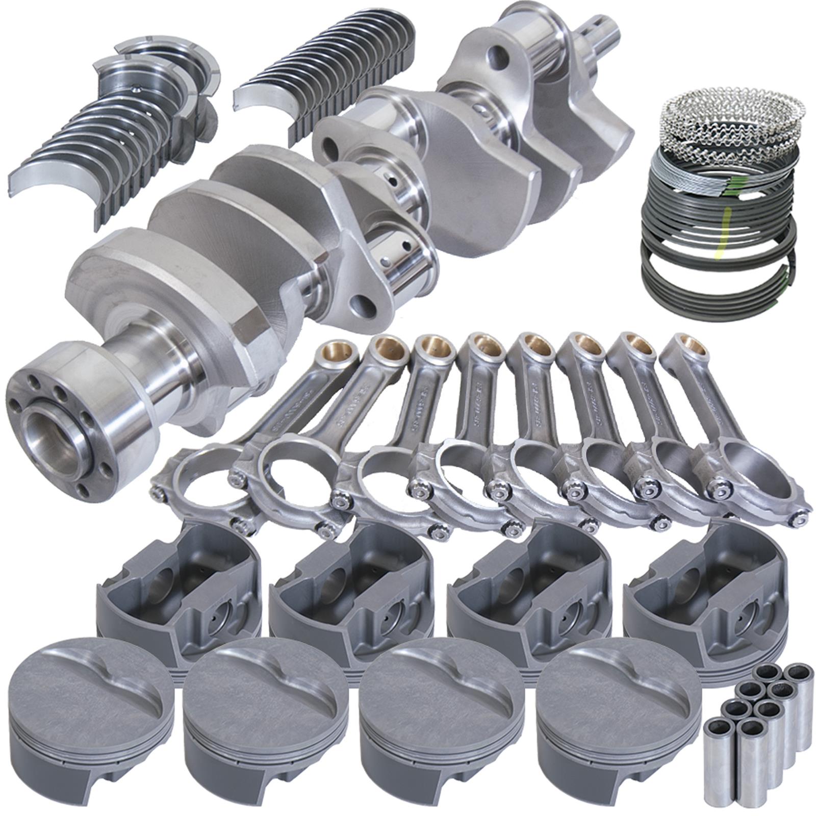 Eagle Chevy LT1 350 1Pc 3.750in Crank 6.000in I-Beam Rods -5cc 4.040in Pistons Rotating Assembly