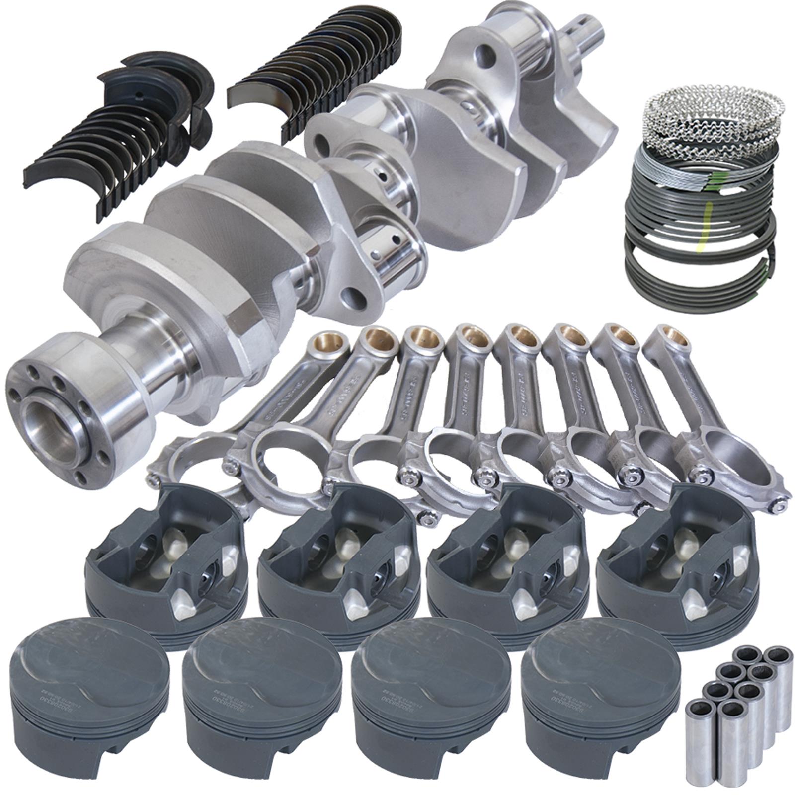 Eagle Chevy LT1 350 1Pc 3.750in Crank 6.000in I-Beam Rods 6cc Dome 4.040in Pistons Rotating Assembly