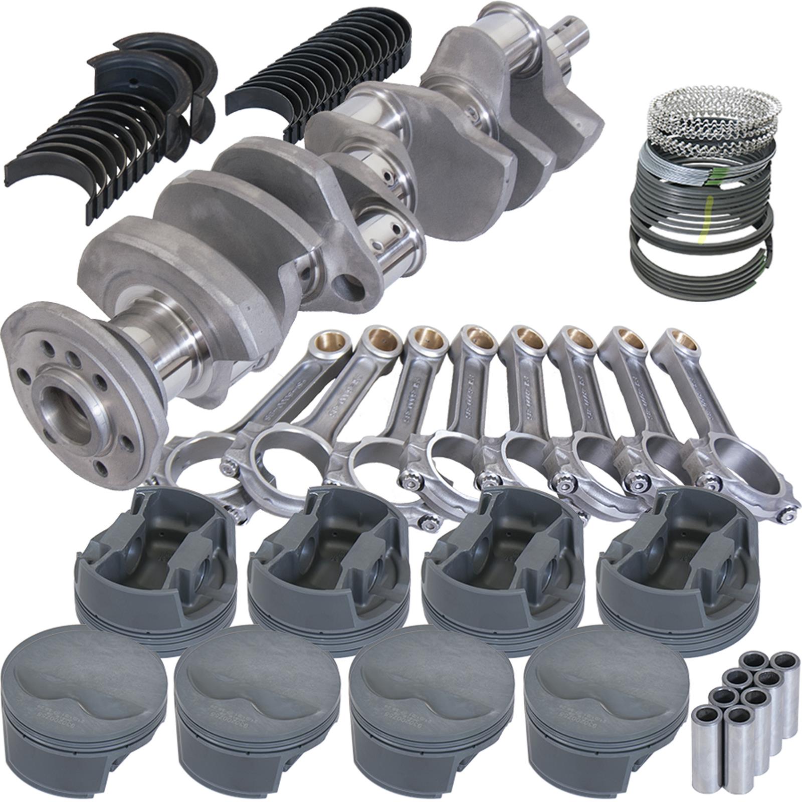 Eagle Chevy 400 3.750in Crank 6.000in I-Beam Rods -5cc Flat Top 4.155in Pistons Rotating Assembly