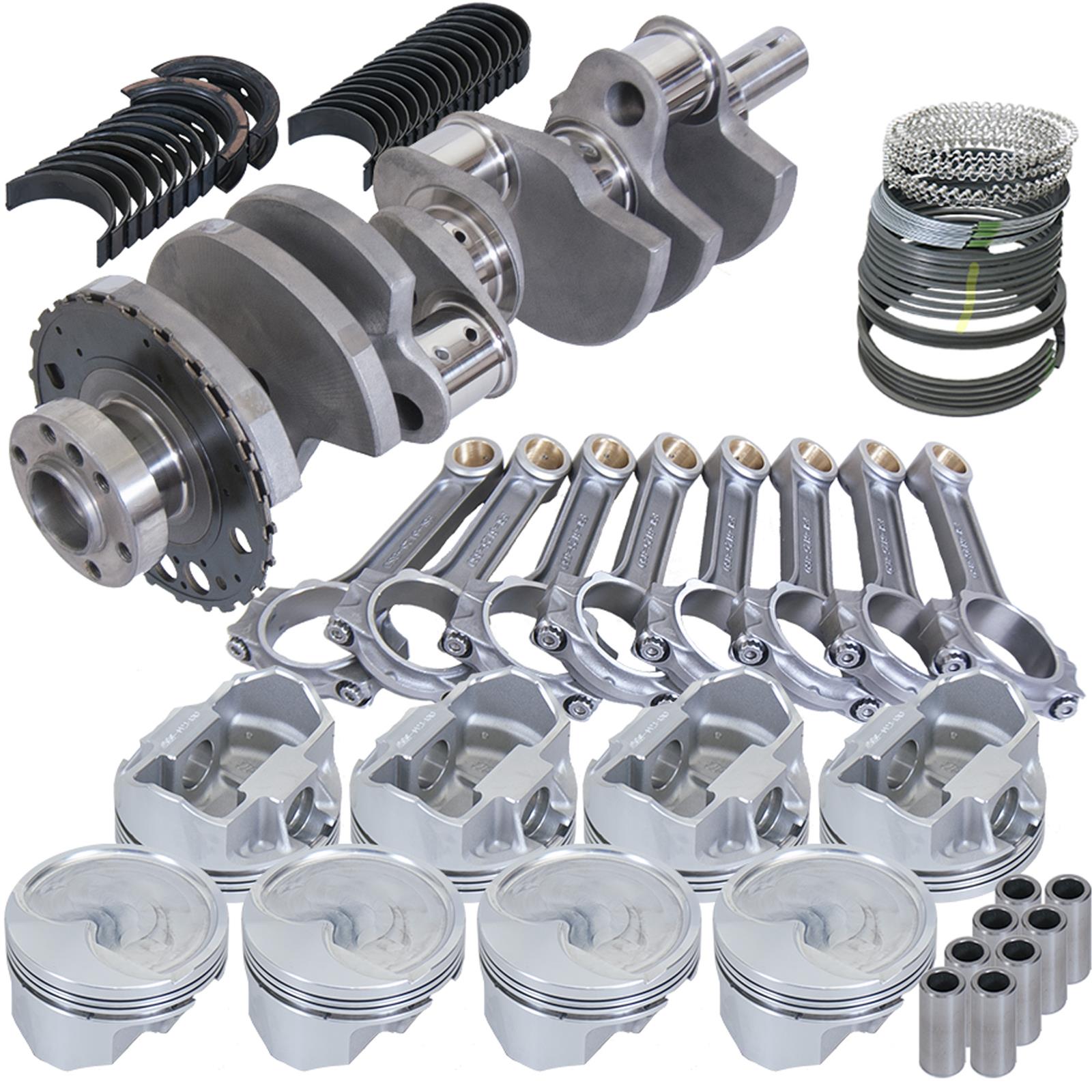 Eagle Chevy LS2 4.000in Crank 24 Tth Reluctor 6.125in I-Beam Rods 4.060in Pistons Rotating Assembly