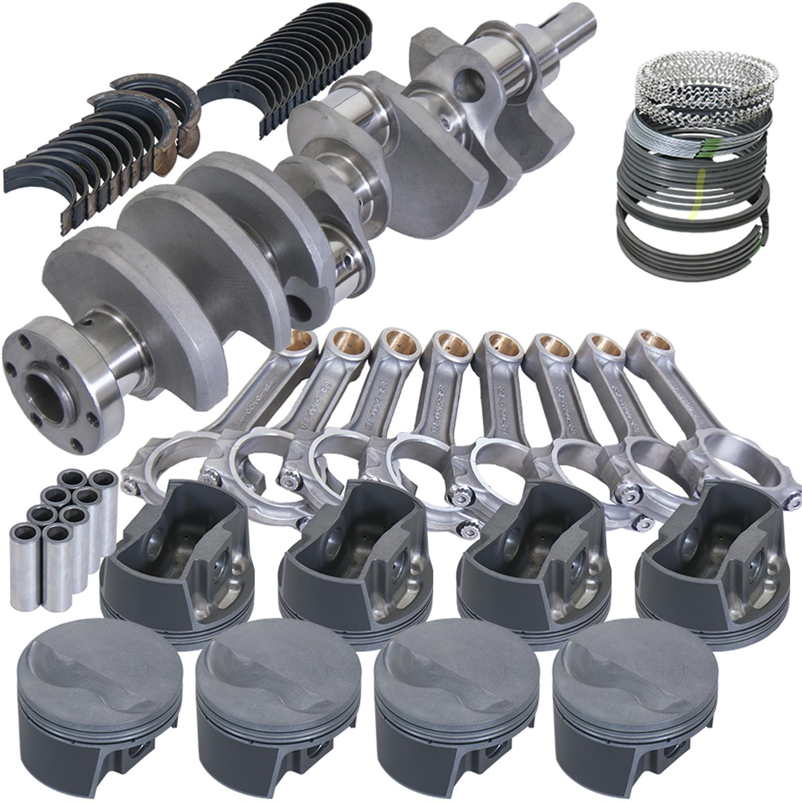 Eagle Ford 289/302 3.000in Crank 5.090in I-Beam Rods -5cc Flat Top 4.030in Pistons Rotating Assembly