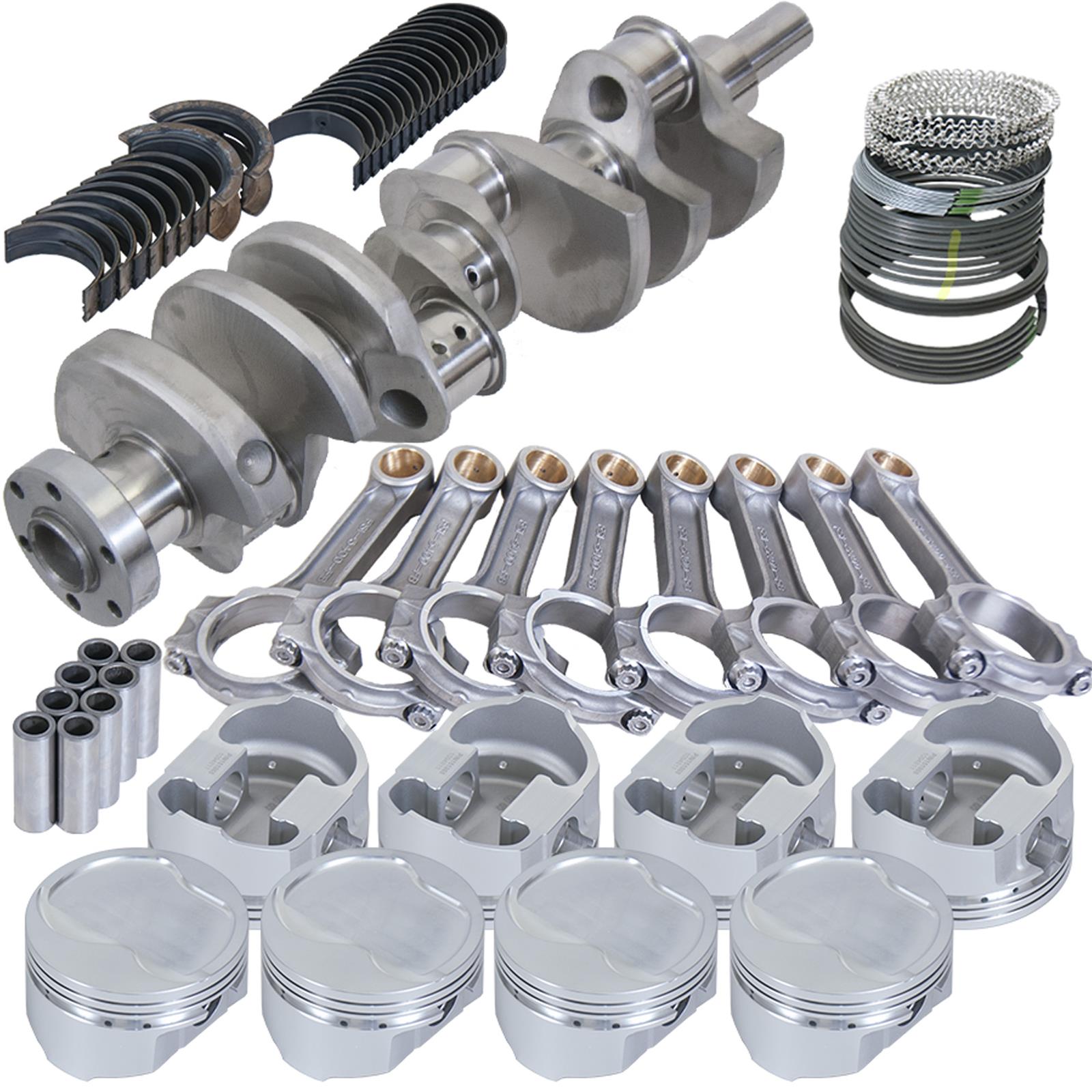 Eagle Ford 289/302 3.400in Crank 5.400in I-Beam Rods -12.5cc 4.030in Pistons Rotating Assembly
