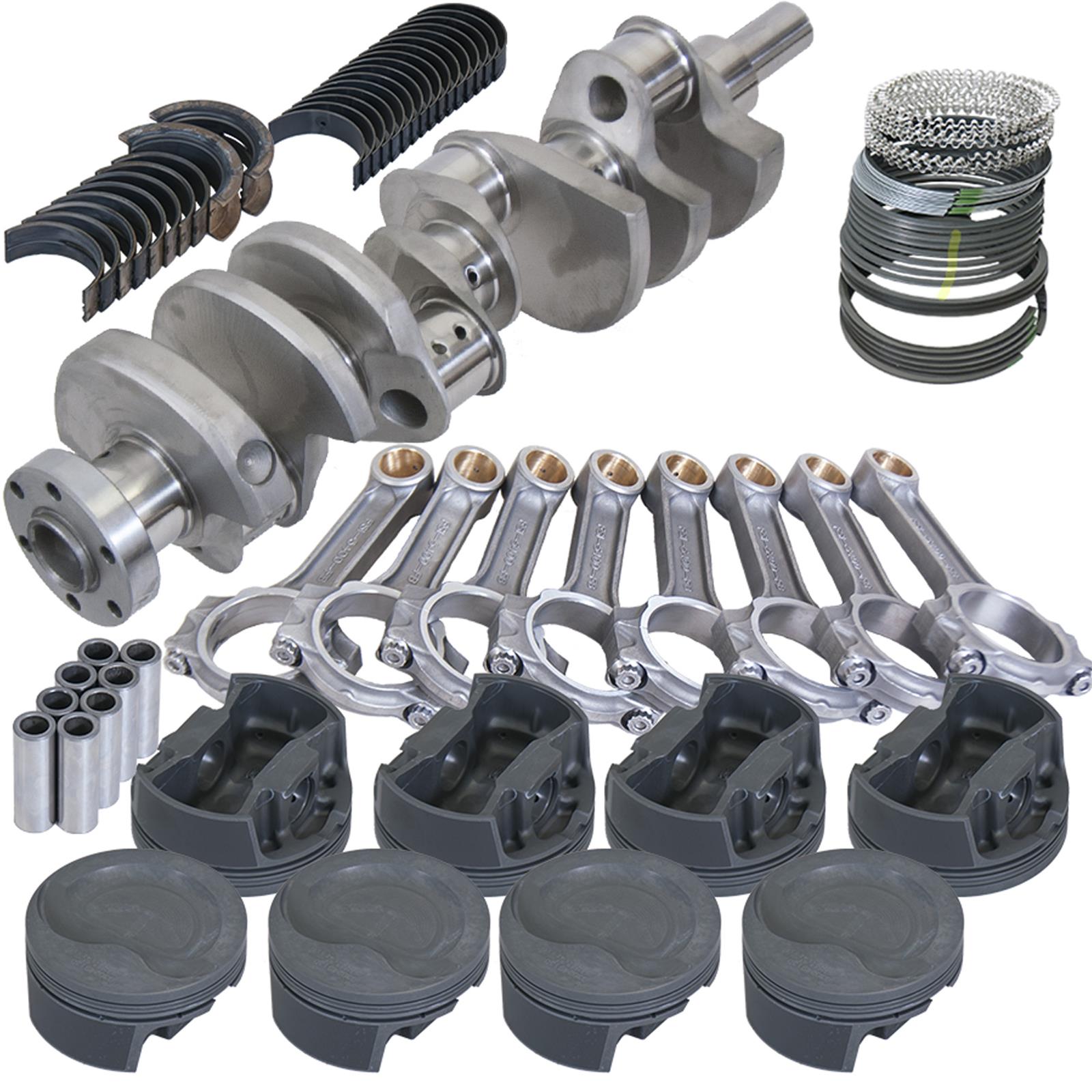 Eagle Ford 289/302 3.400in Crank 5.400in I-Beam Rods -16cc 4.125in Pistons Rotating Assembly