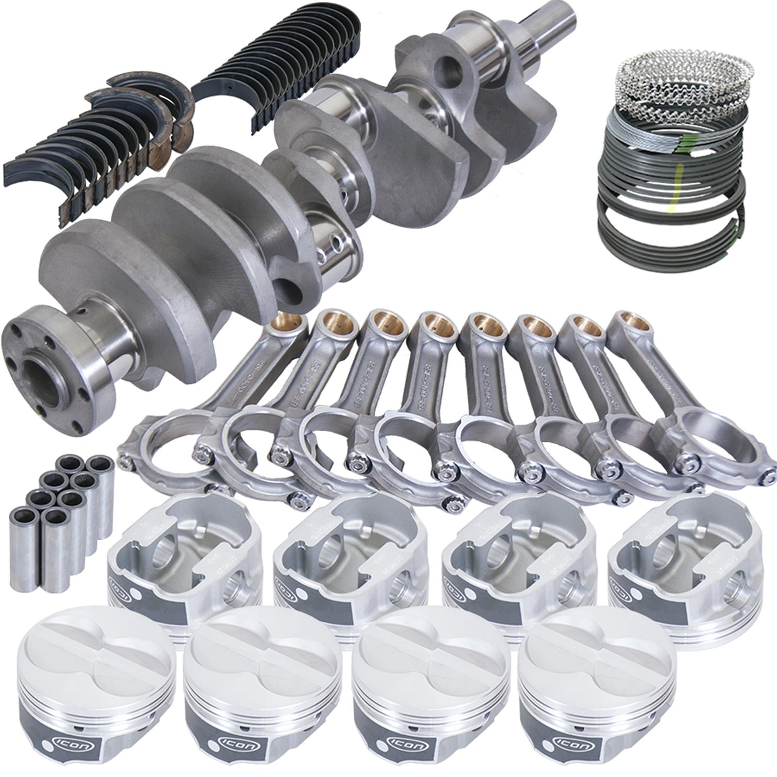 Eagle Ford 289/302 3.250in Crank 5.400in I-Beam Rod -11cc Flat Top 4.030in Pistons Rotating Assembly